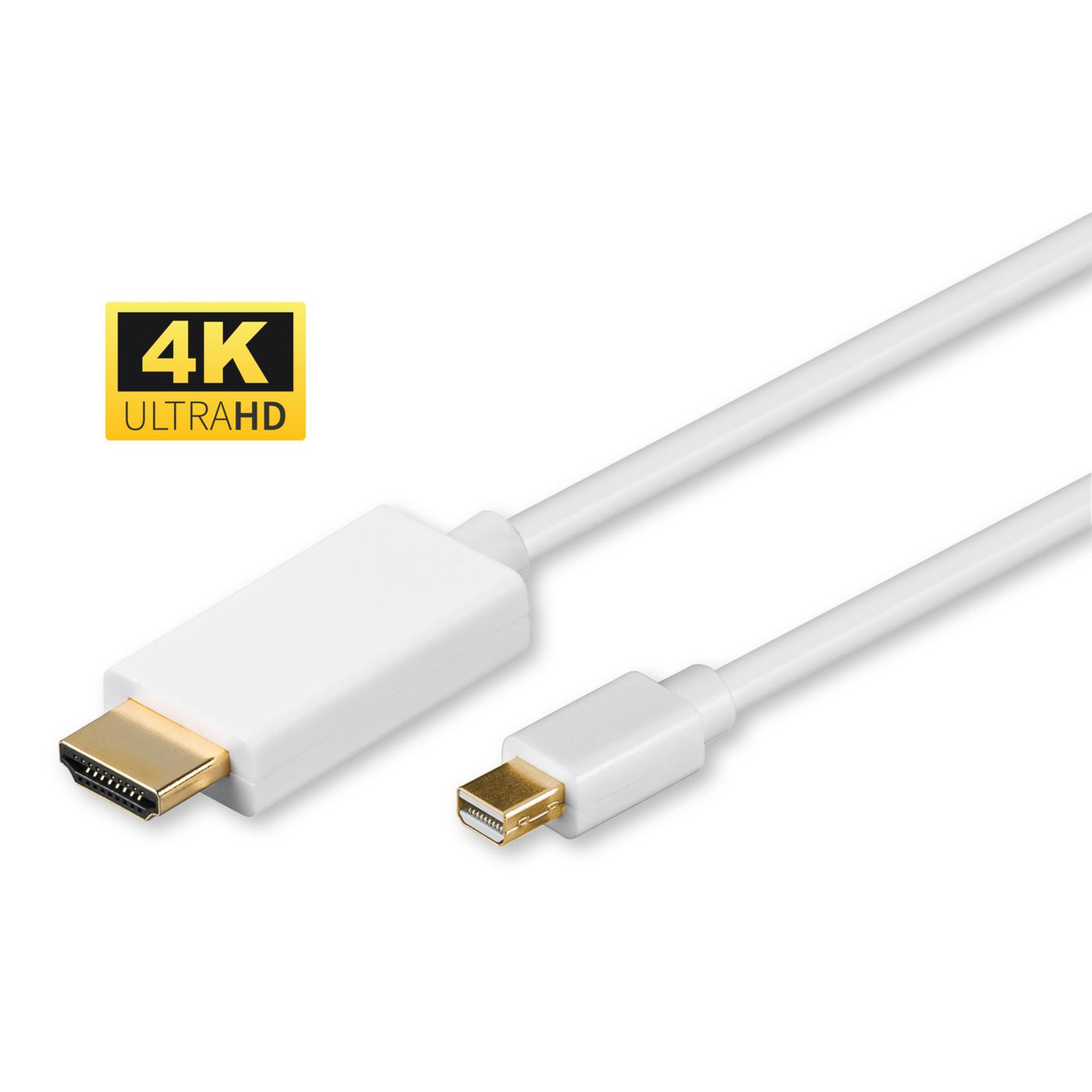 Micro Connect 4K Mini Displayport to HDMI Cable 2m Incl. Audio