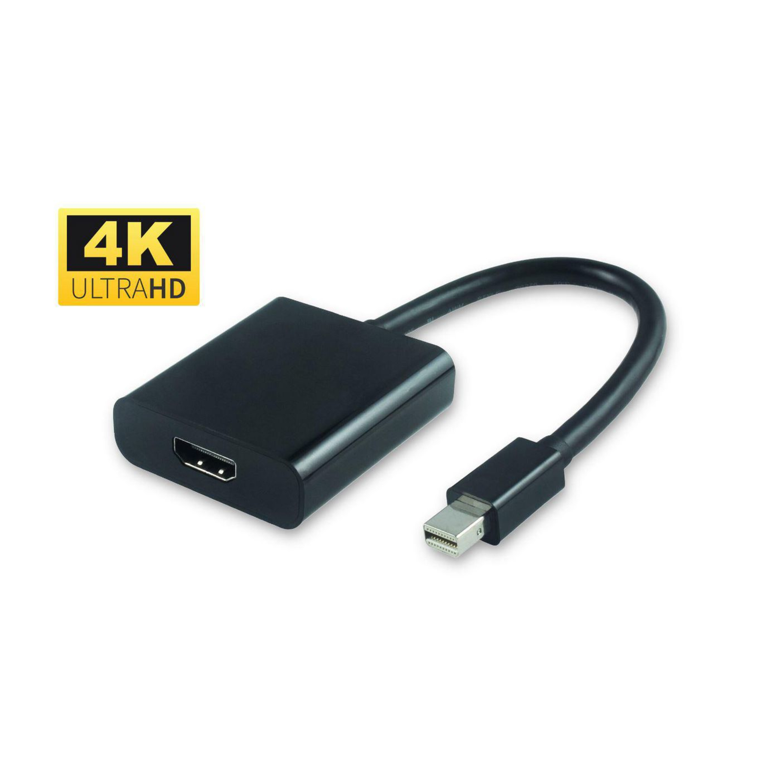 Micro Connect Active Mini DP to HDMI Adaptor Mini DP to HDMI M/F Black