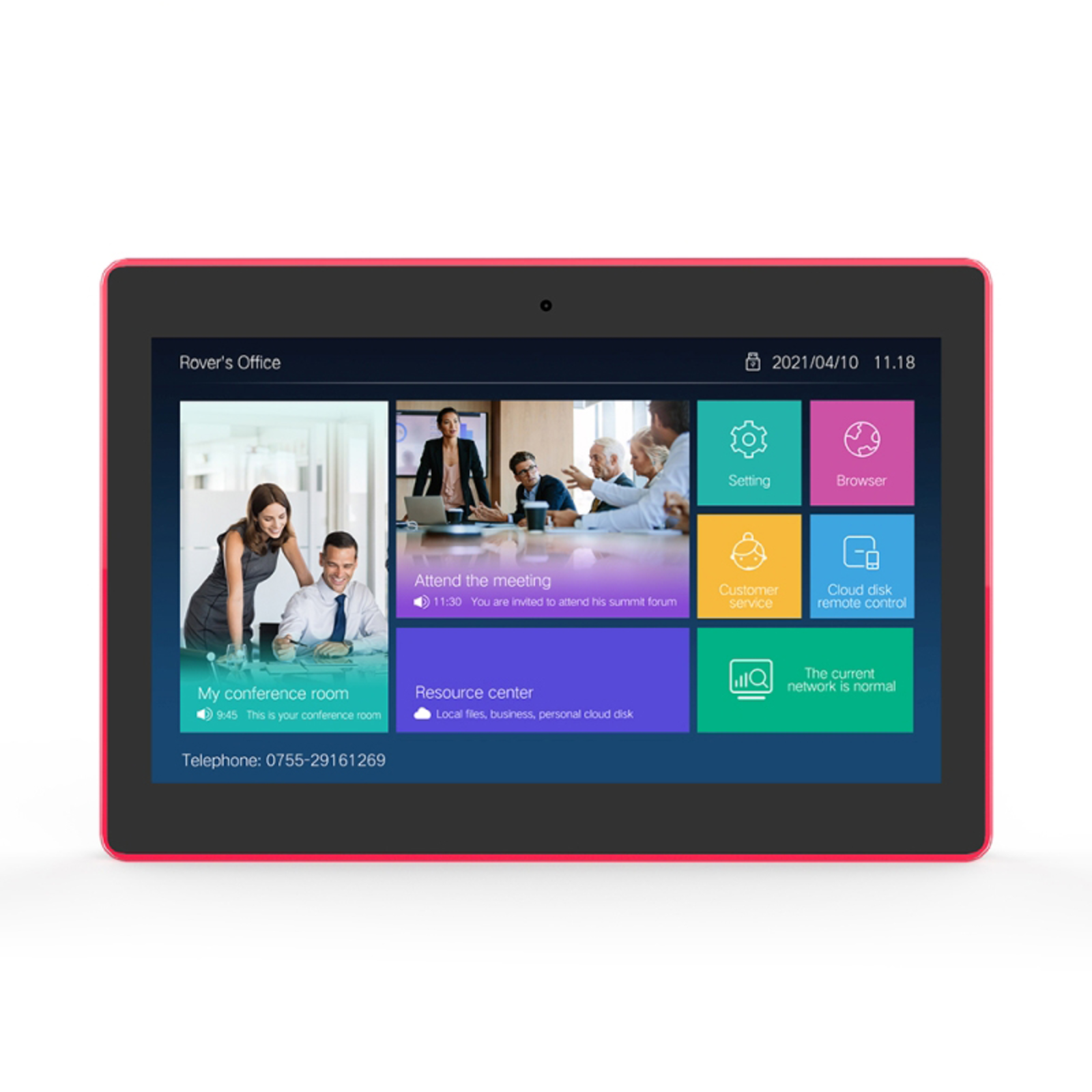 ALLNET Meeting Room RGB LED Tablet RK3399 Android 10 And NFC/RFID without - 33 32 GB -