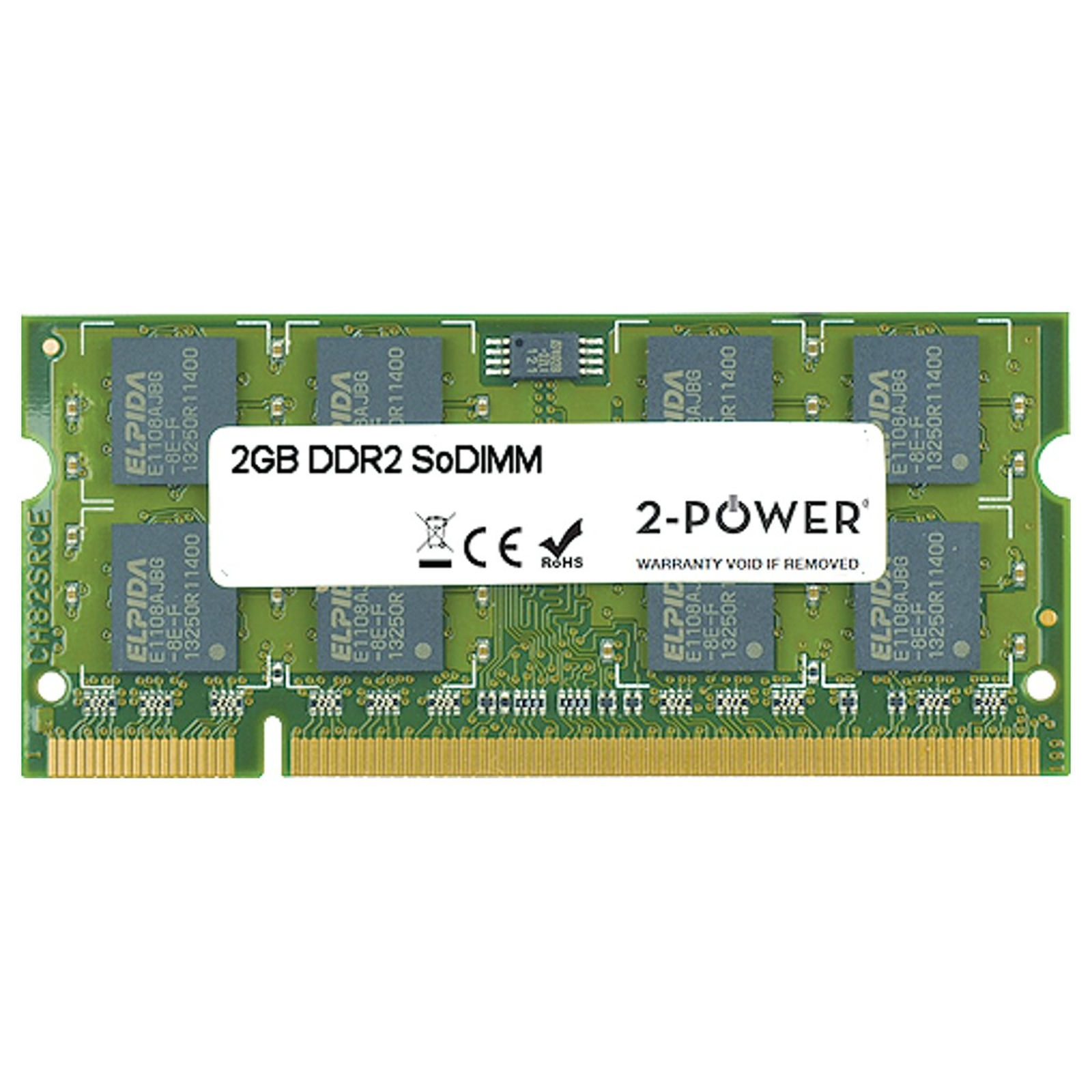 2-POWER 2GB MultiSpeed 533/667/800 MHz SoDIMM