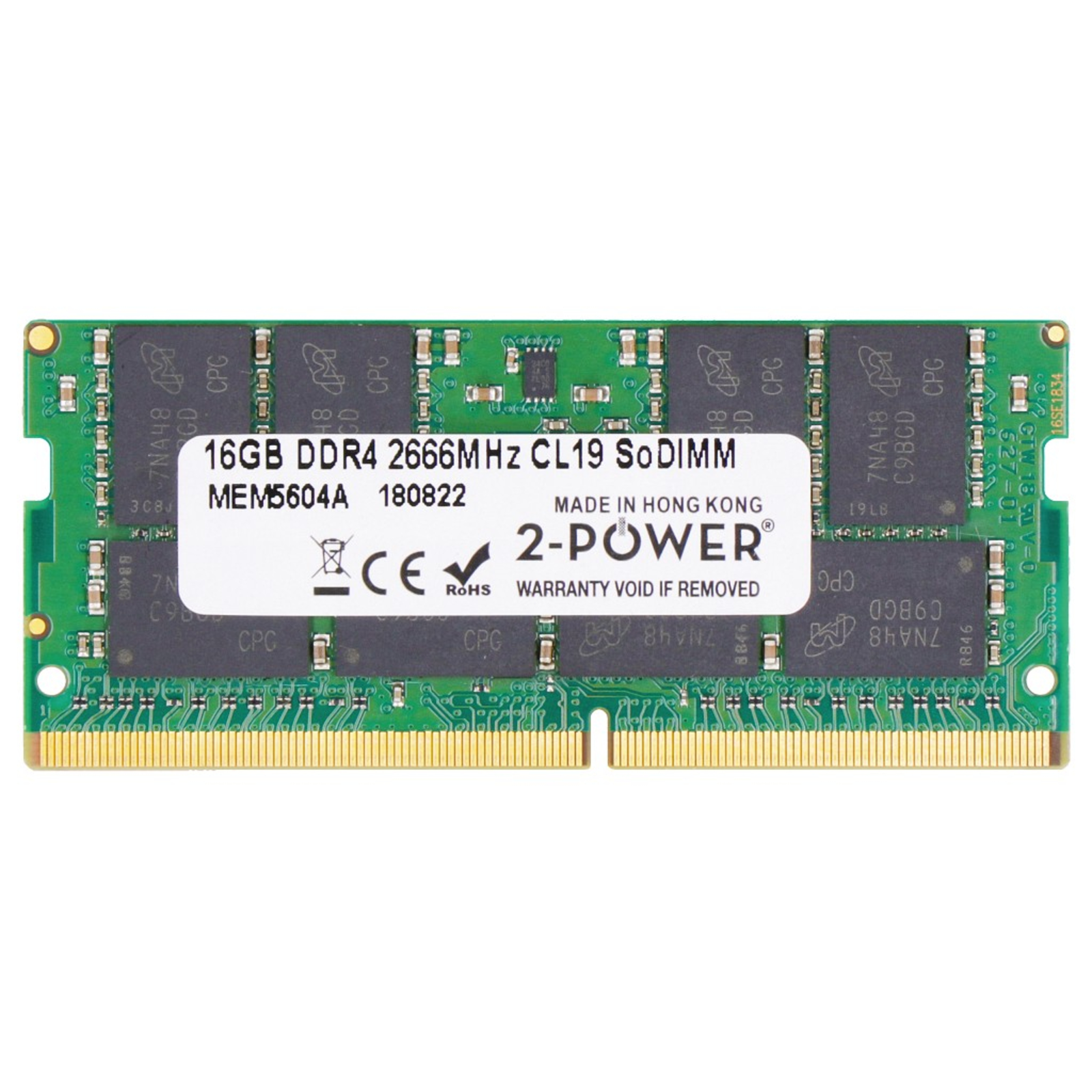 2-POWER 16GB DDR4 2666MHz CL19 SoDIMM