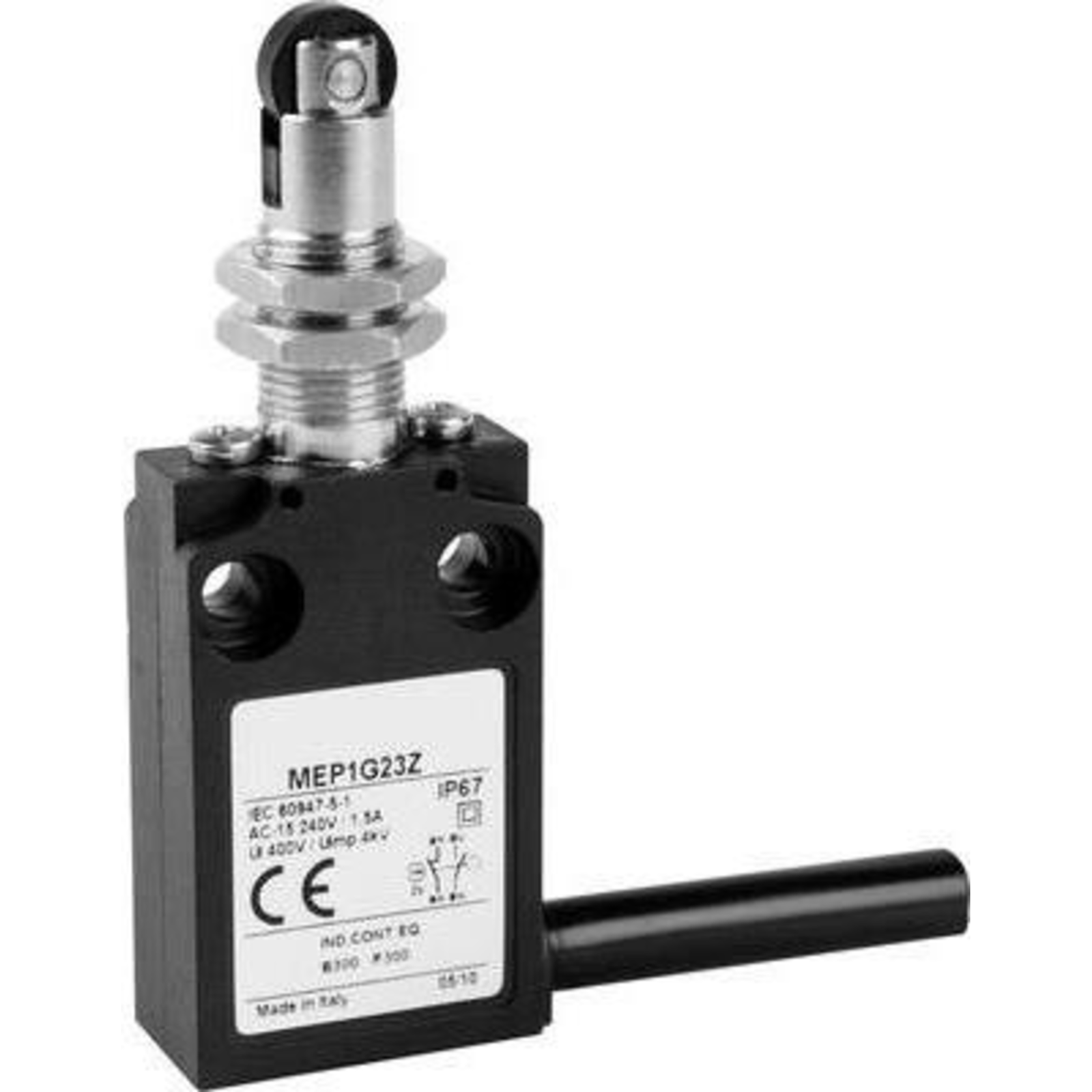 Panasonic MEP1G22Z MEP1G22Z Limit Switch 24 V 5 A Roller Plunger IP67 1 Pc.