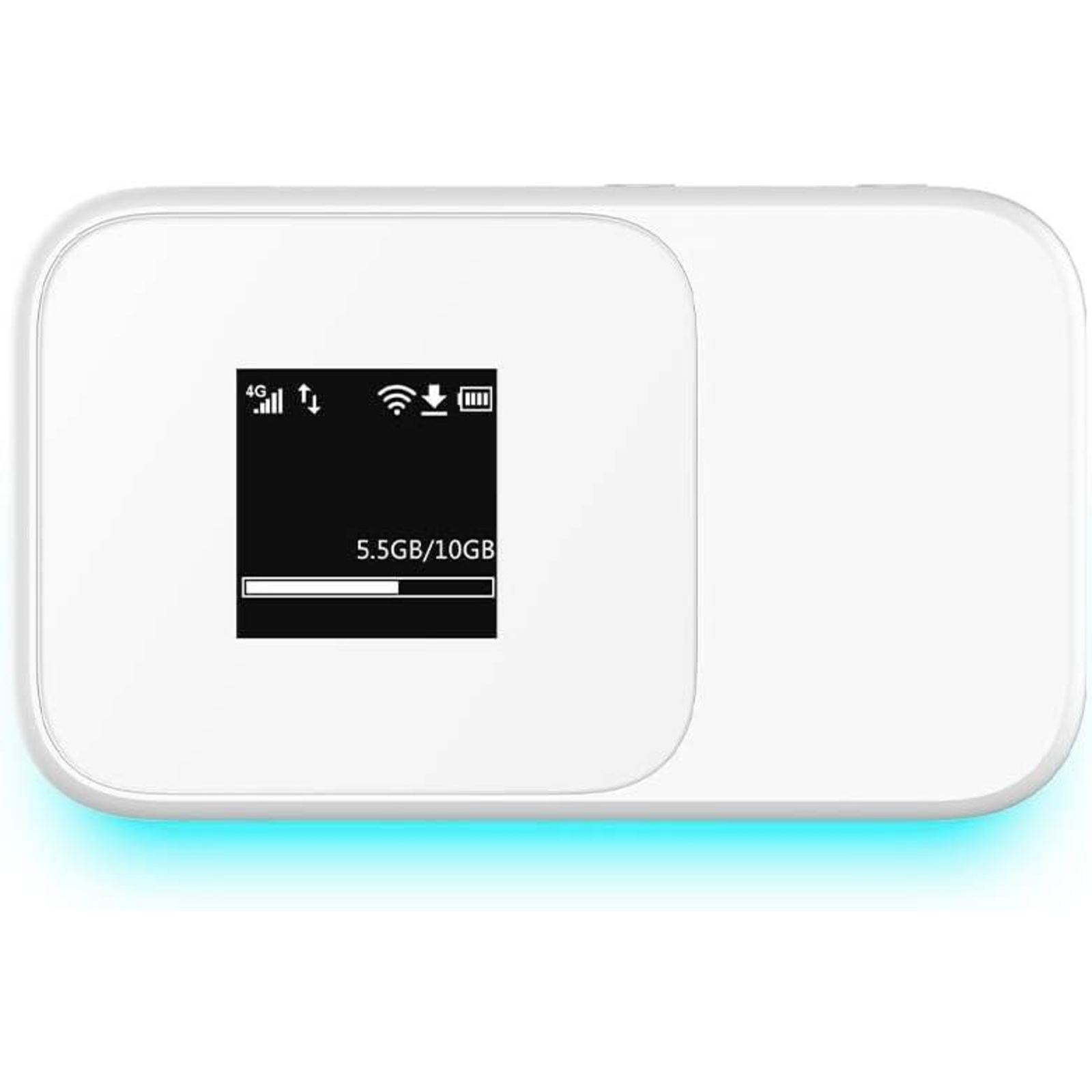 ZTE MF986D 4G UFI LTE router CAT1213 1x USB Type C 1x SIM Socket 2x TS-9