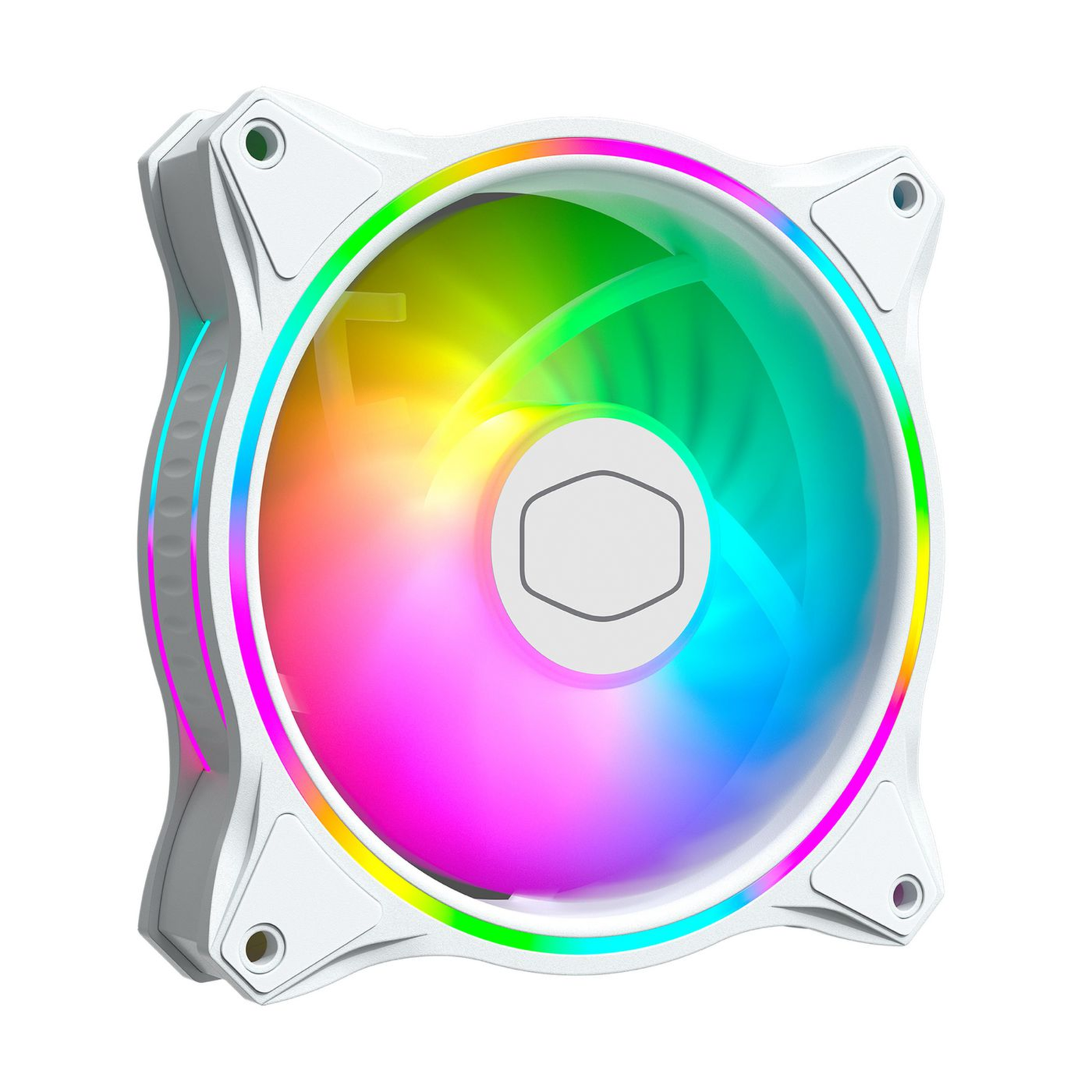 Cooler Master Fan MasterFan MF120 Halo 3in1 White Edition