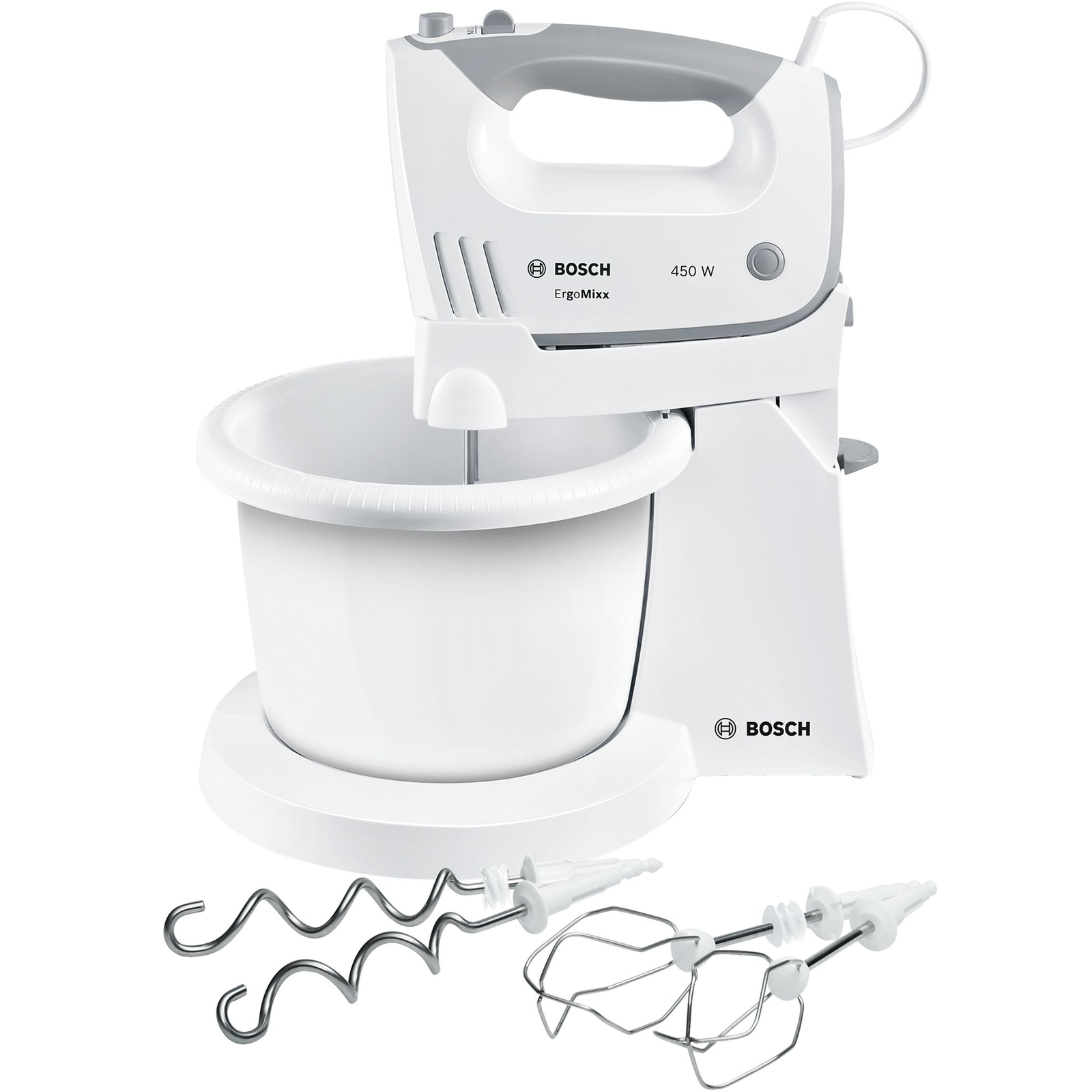 Bosch Hand Mixer MFQ36460 450W Colour White