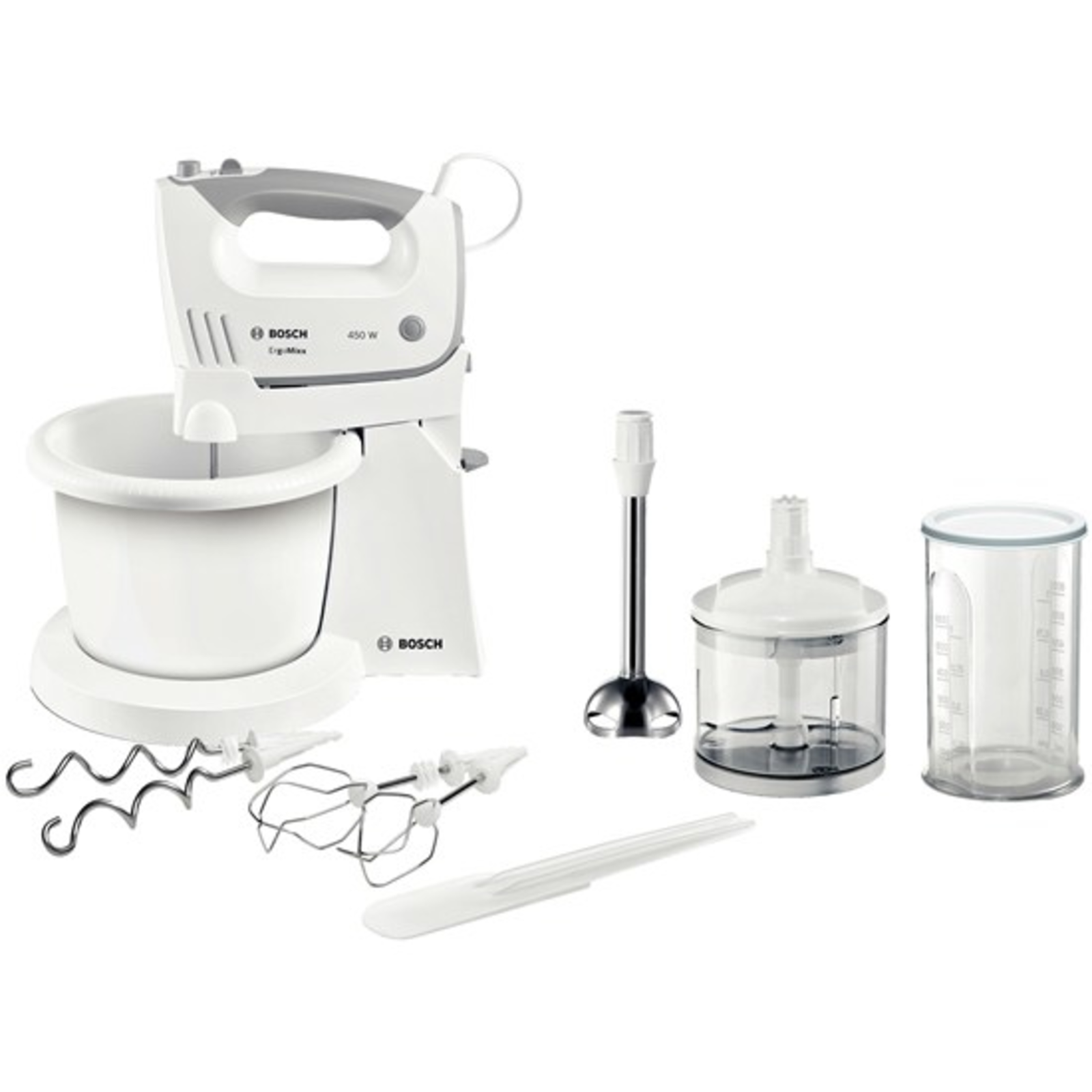 Bosch Hand Mixer MFQ36490 450W Colour White