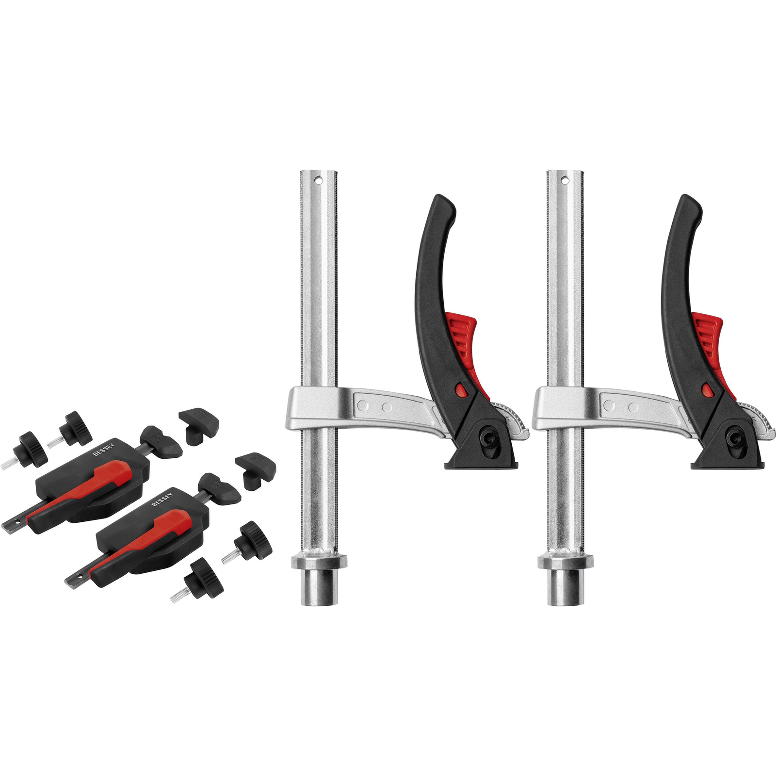 Bessey Action Set with Clamping Tools for Working on The Table MFT-A Clamping Width