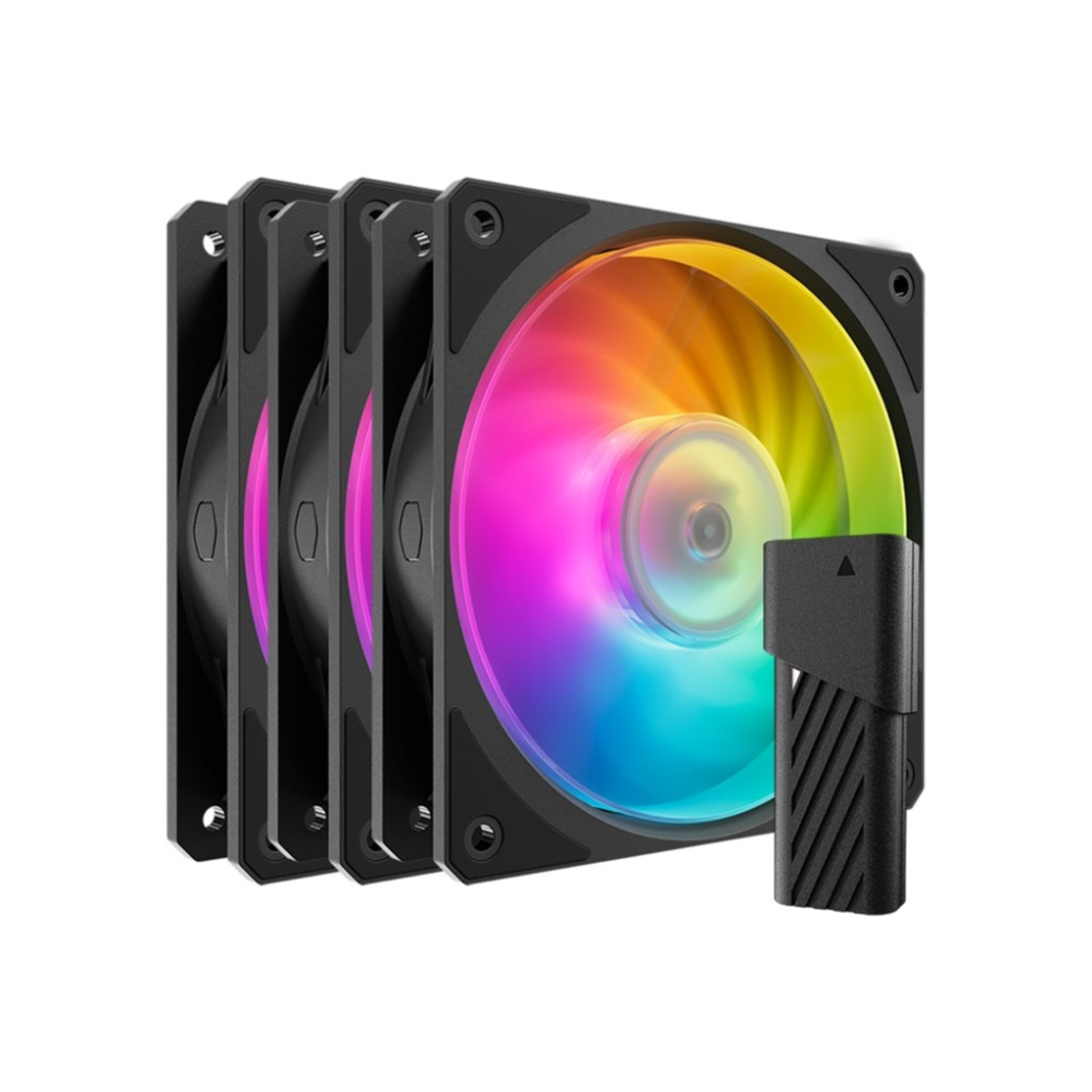 Cooler Master Mobius 120P ARGB 3-pack Fan Set Black