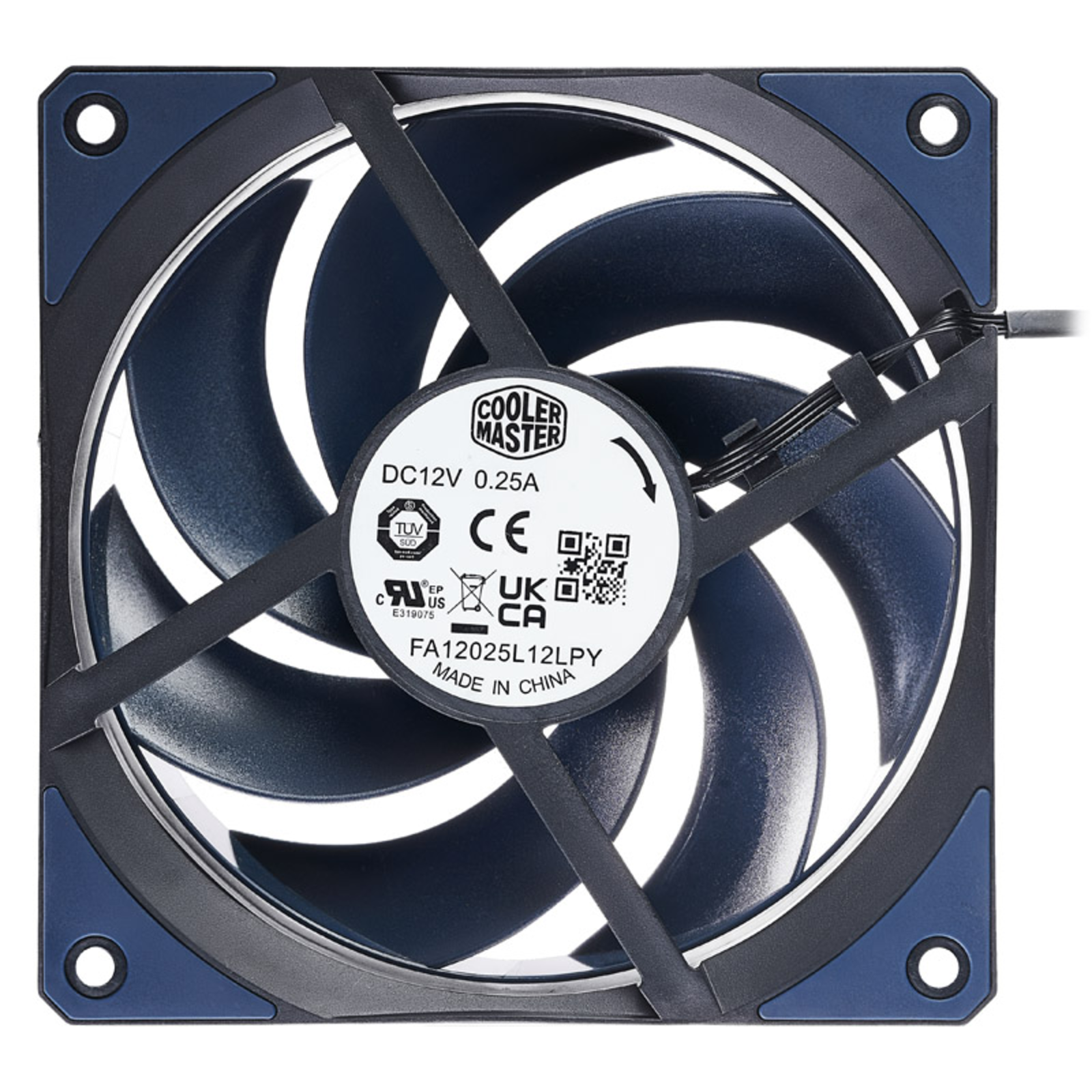 Cooler Master Mobius 120 Fan 120mm Black