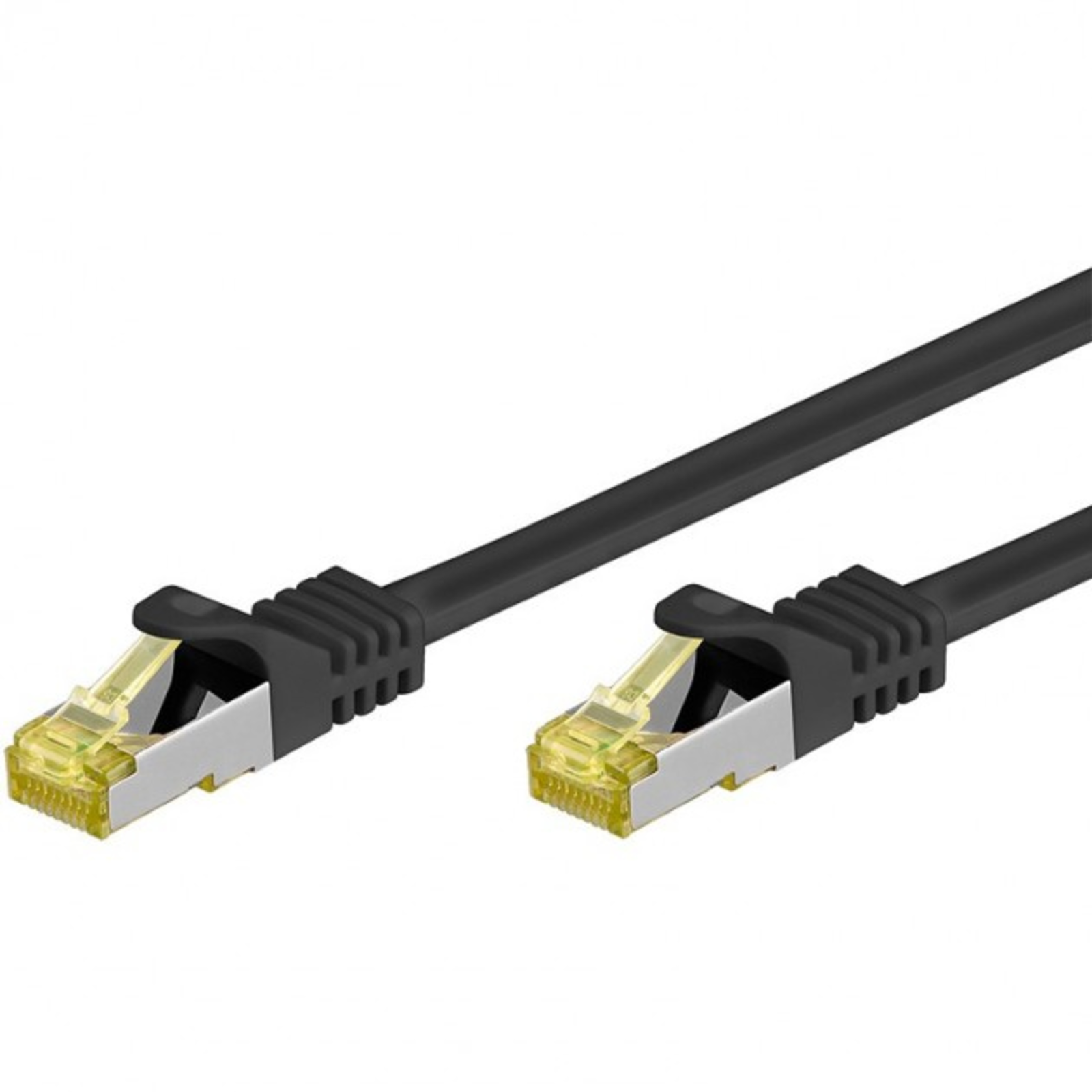 EFB Elektronik RJ45 Patch Cable SFTP,Cat.6A,LSZH,Cat.7 Raw Cable,30m,black