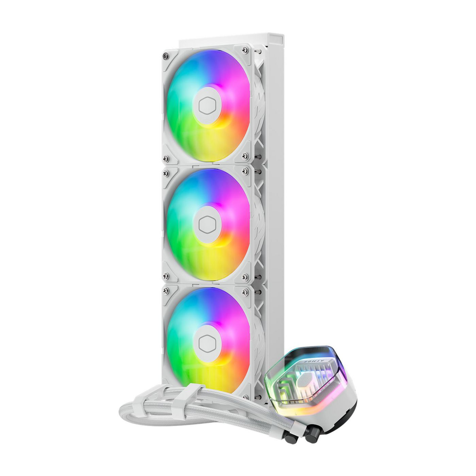 Cooler Master MLX-D36M-A25PZ-RW MasterLiquid 360 Atmos ARGB White