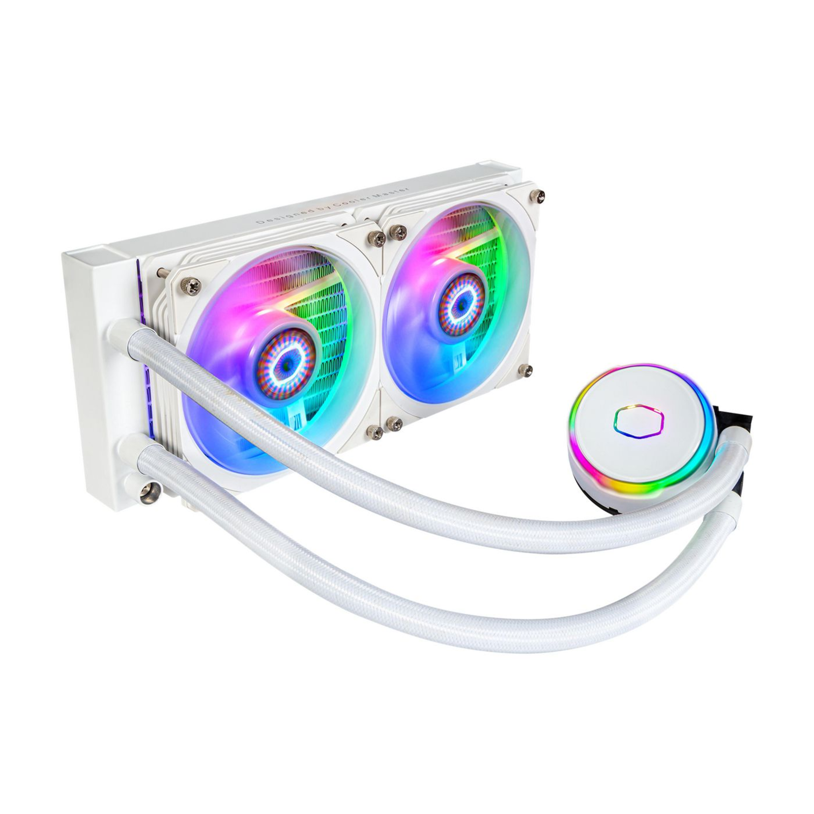 Cooler Master WAK MasterLiquid PL240 FLUX White 1700 1200 20x