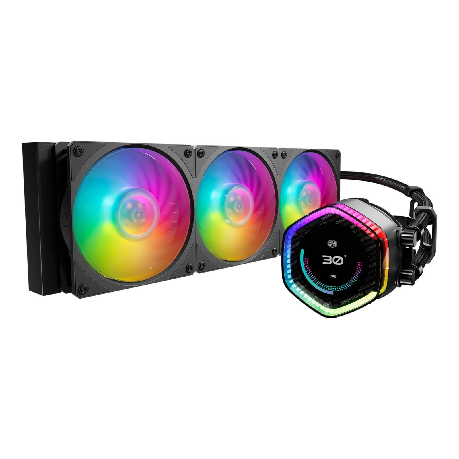 Cooler Master MasterLiquid 360 ION Cooling System 1-pack Black 120 Mm