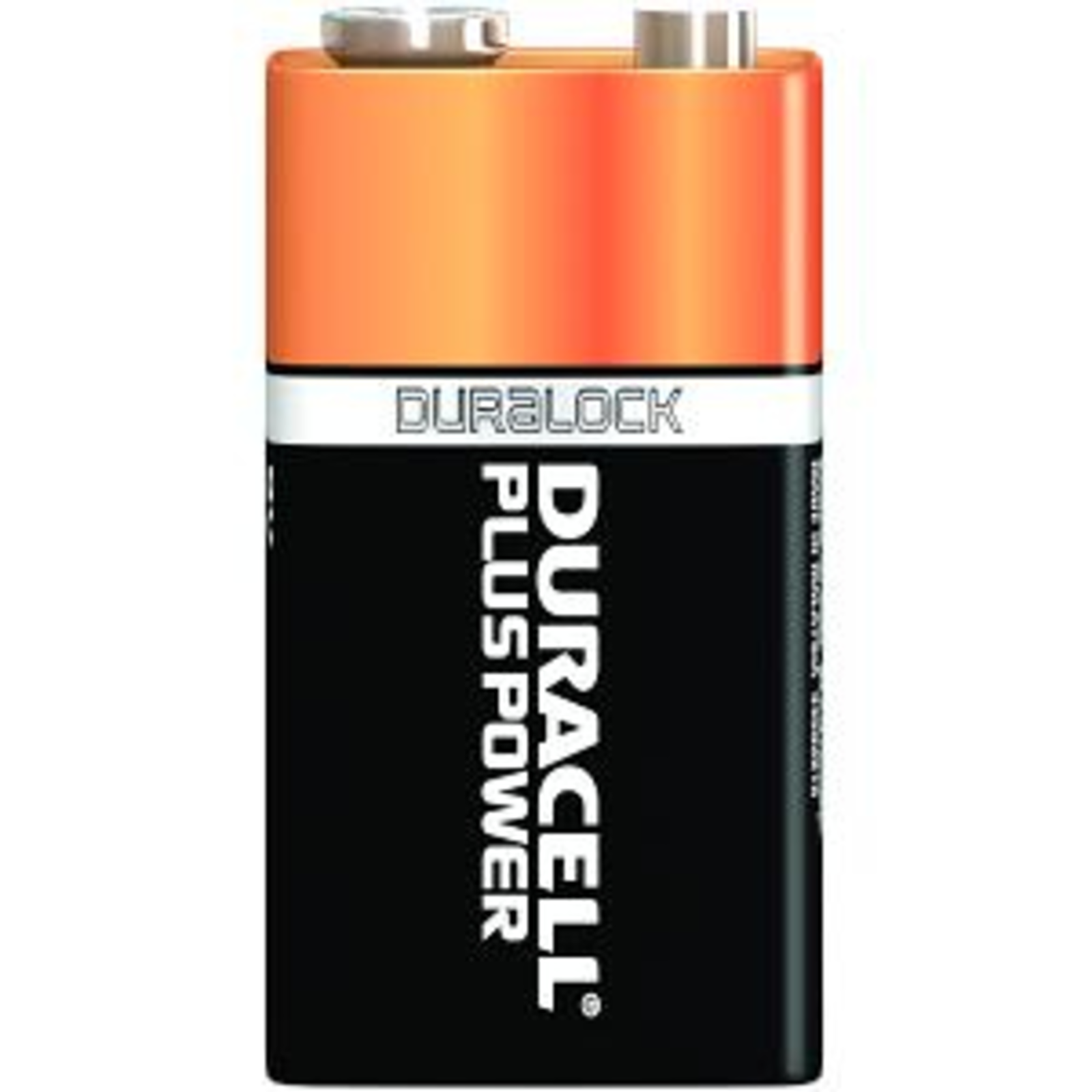 Duracell Plus Power 9v Disposable Battery 9V Alkaline 9 V 12 Piece(s) Black orange