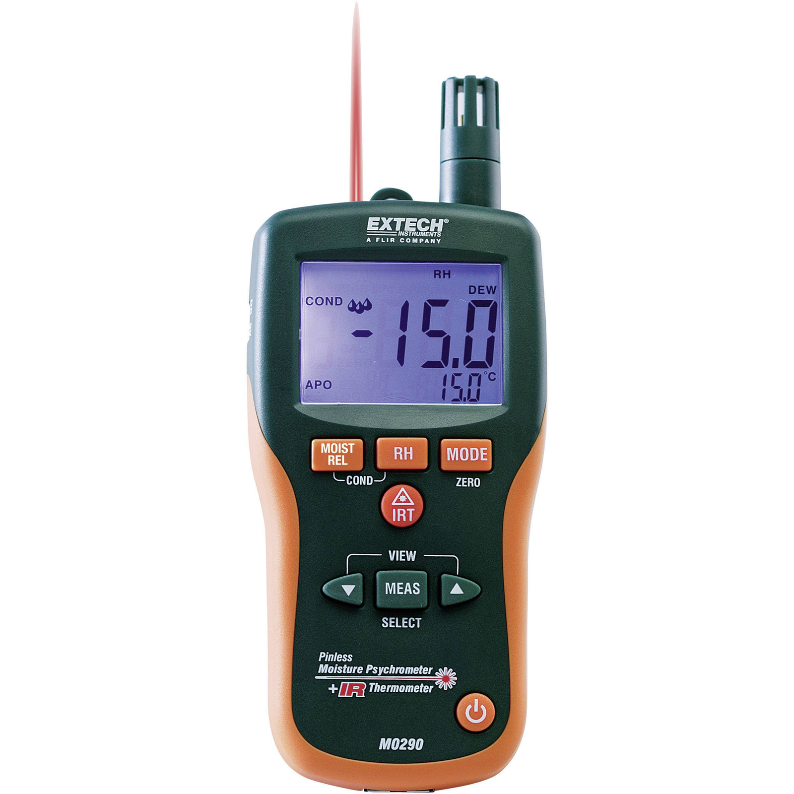 Extech MO290-EU Humidity Meter Hygrometer 0 RH 99