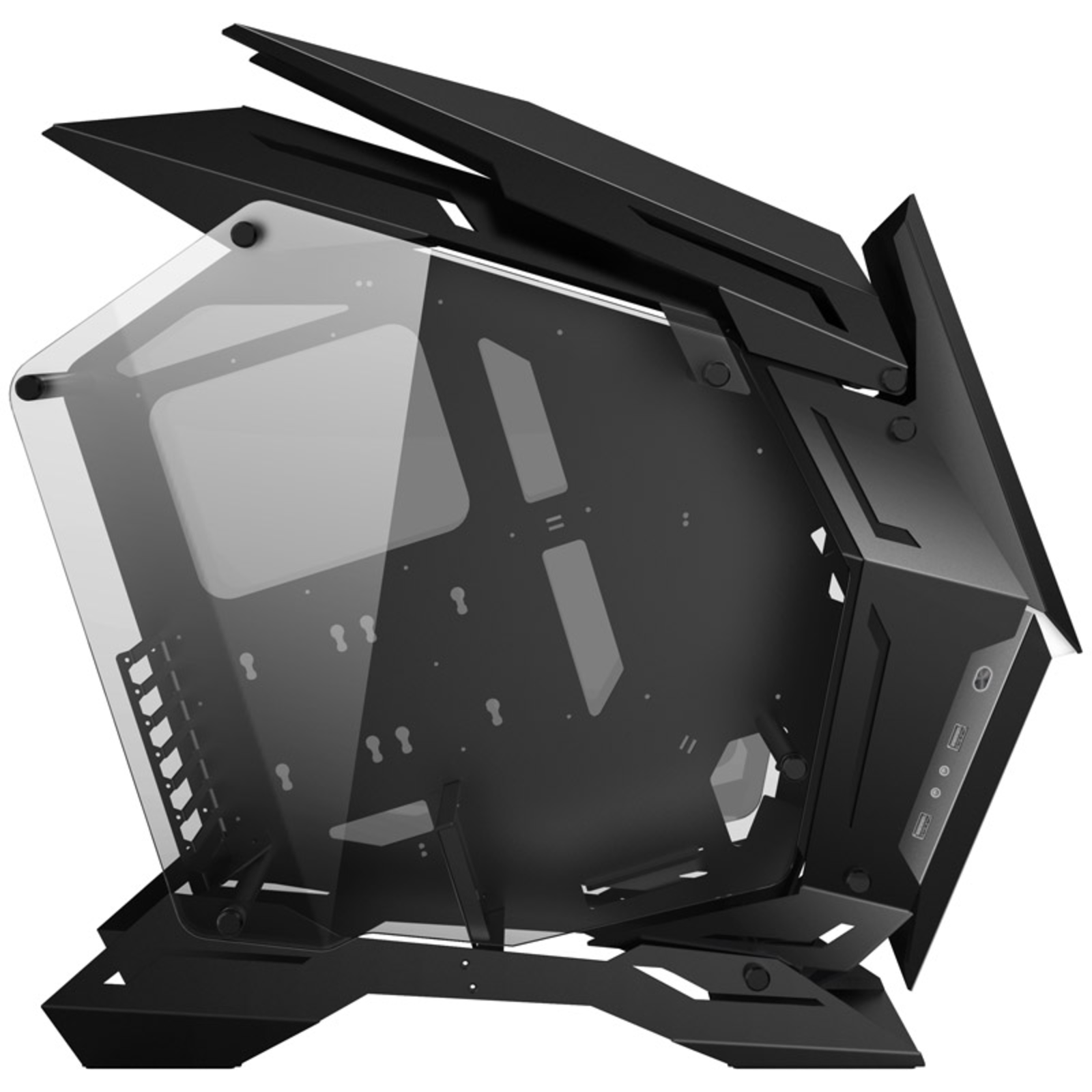 jonsbo MOD3 Big-Tower Showcase Tempered Glass Black