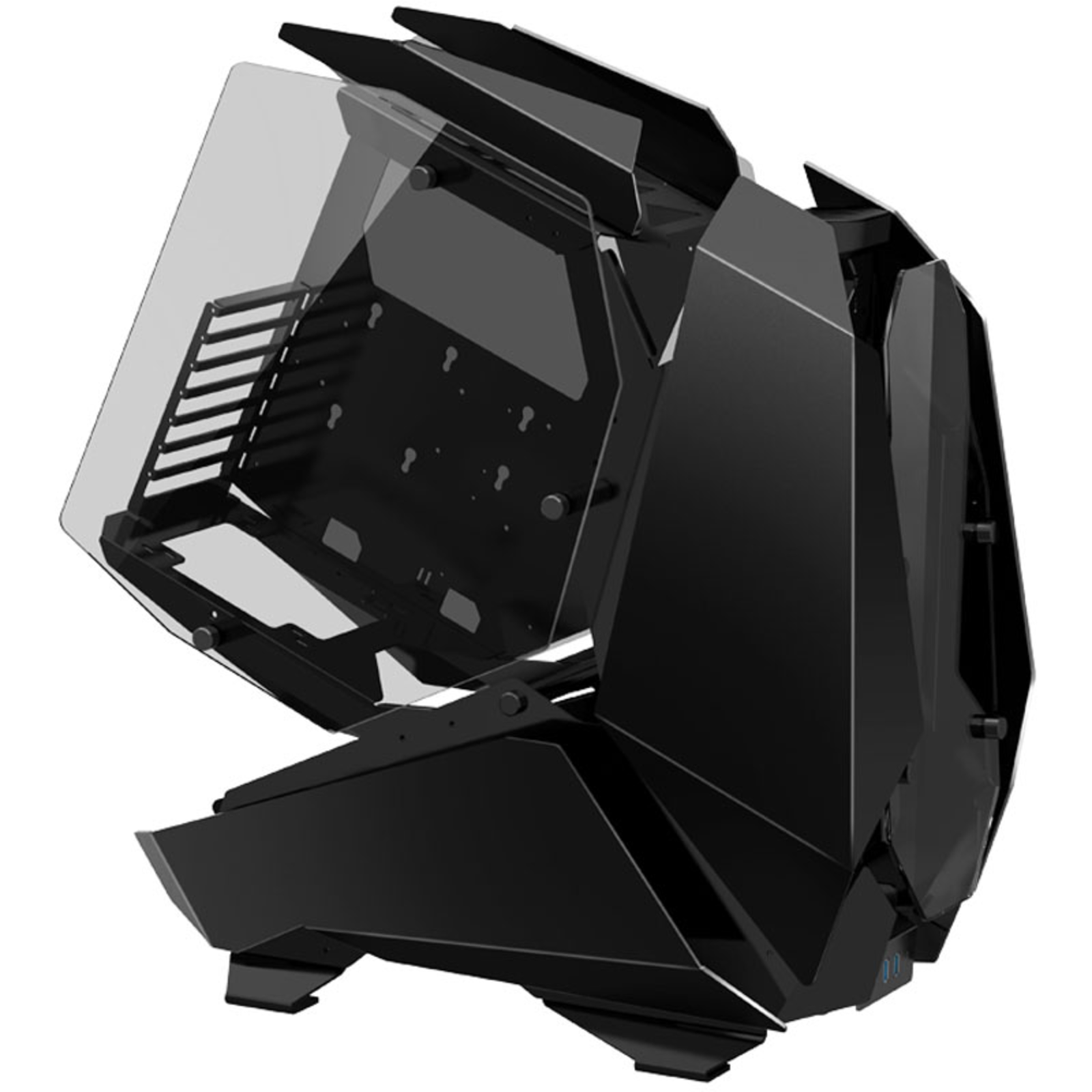 jonsbo MOD5 Big-Tower Showcase Tempered Glass Black