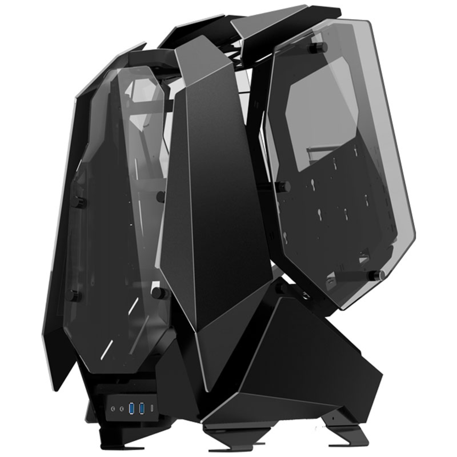 jonsbo MOD5 Big-Tower Showcase Tempered Glass Black