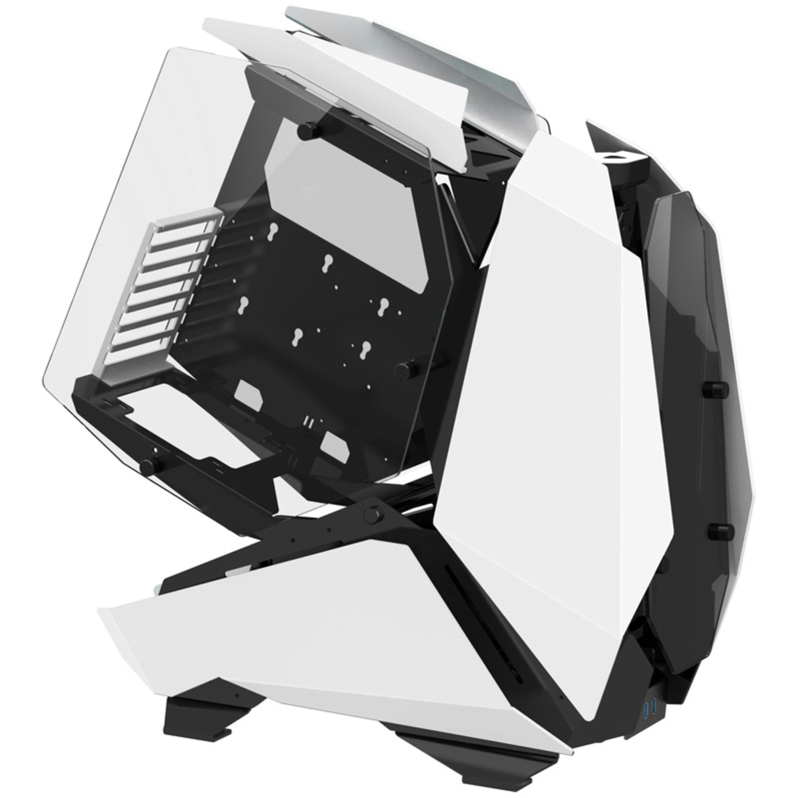 jonsbo MOD5 Big-Tower Showcase Tempered Glass White
