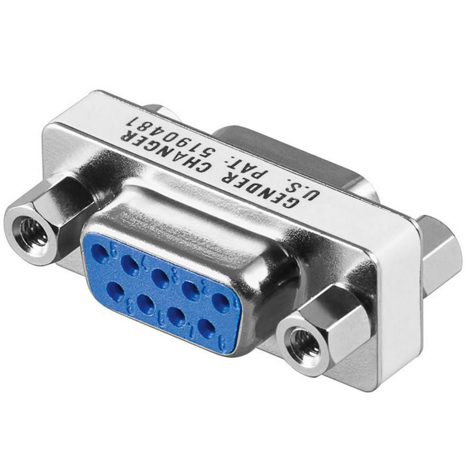 Micro Connect RS232 Mini Gender Changer DB9 F/F DB9 Female to Female