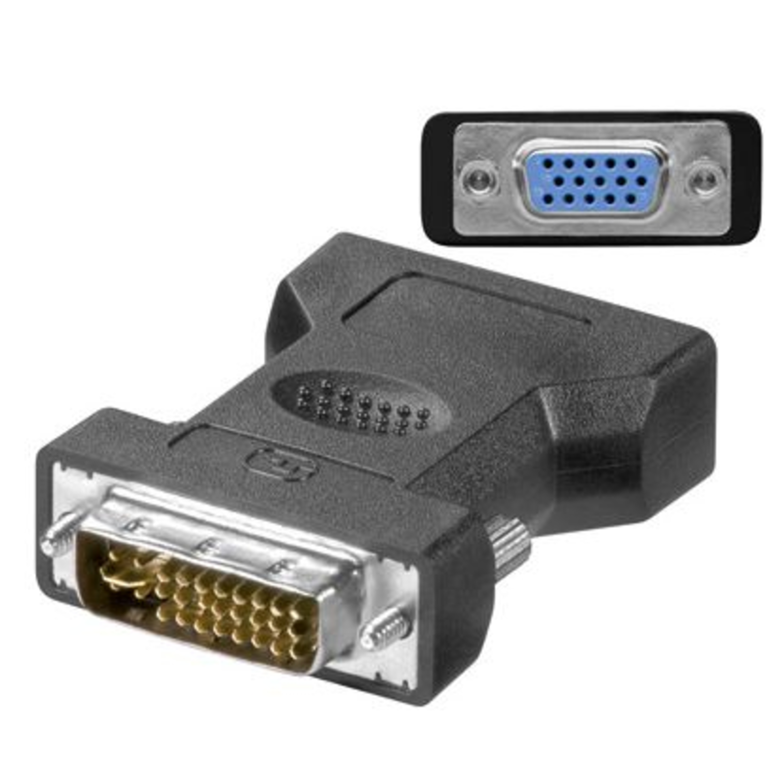 Micro Connect Adapter DVI-I 24+5 HD15 M-F 500pcs/box