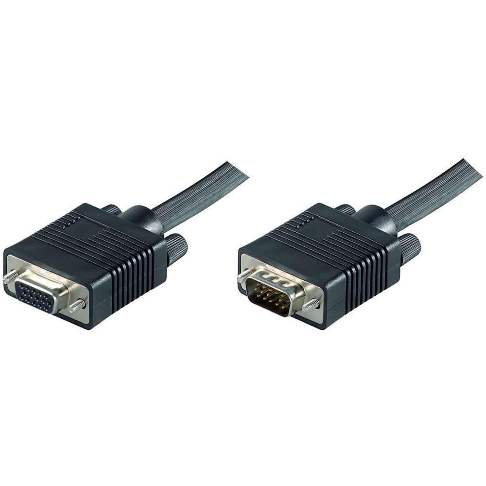 Micro Connect Full HD SVGA HD15 Extension 3mExtension Cable Black