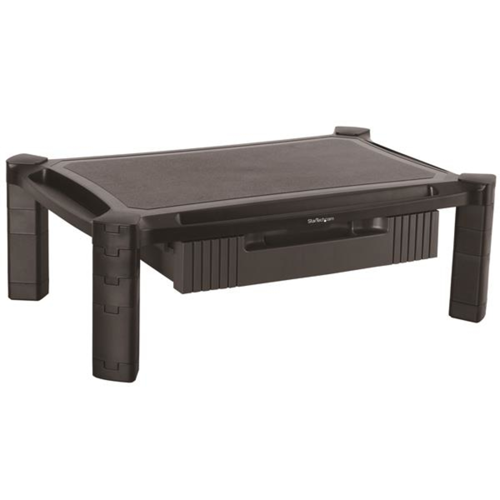 StarTech.com Monitor Stand with Drawer Height-adjustable Large Free-standing 10 Kg