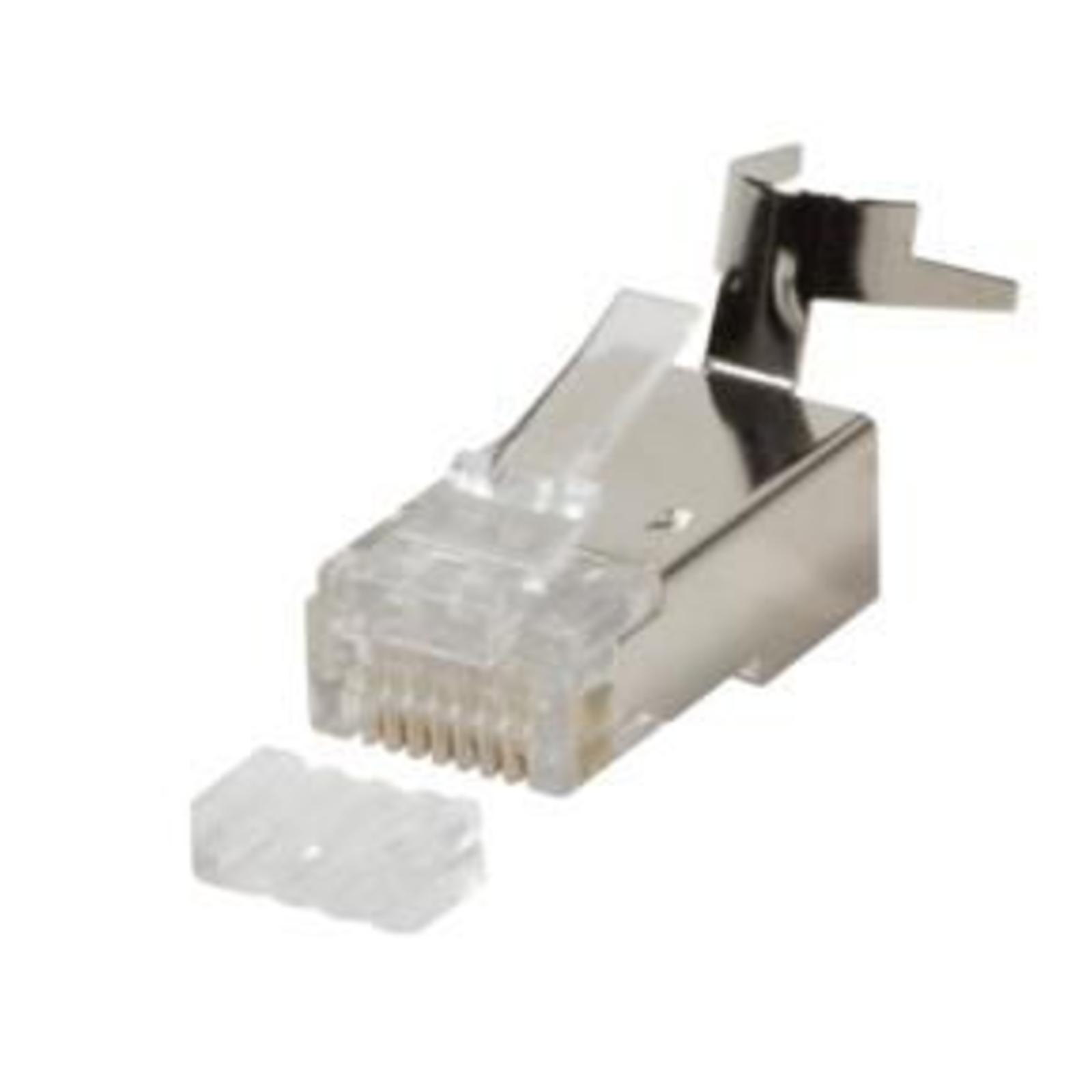 LogiLink Network Connector RJ-45 (M) Shielded 8 Mm CAT 7a (pack of 10)