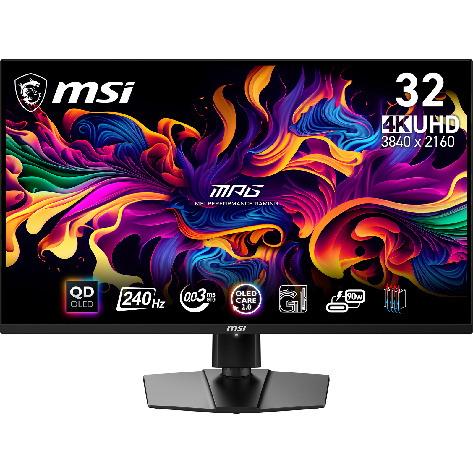 MSI MPG 321URX QD-OLED Flat Screen (TFT/LCD) 80 Cm