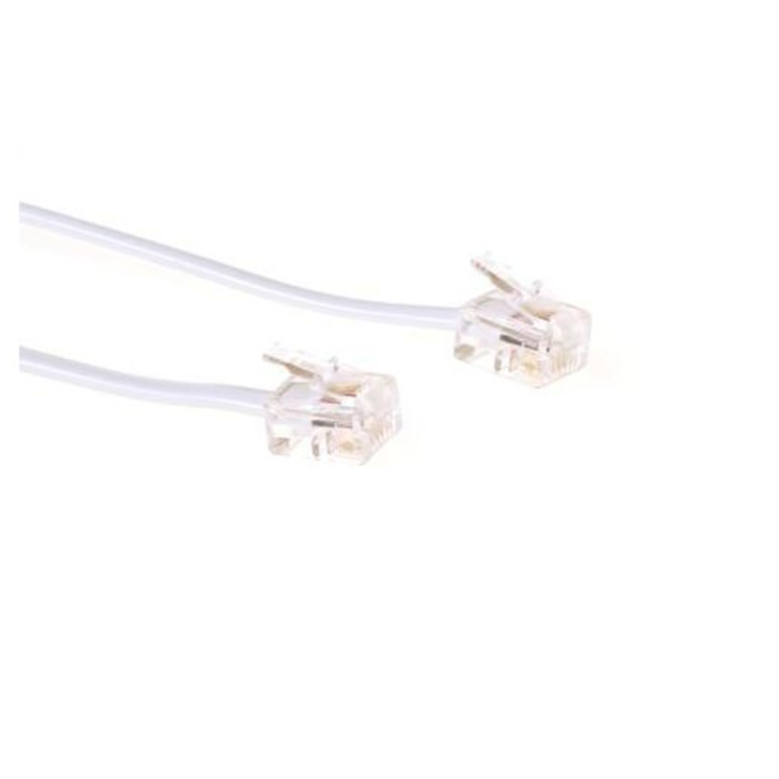 Microconnect MPK181W telephone cable 1 m White