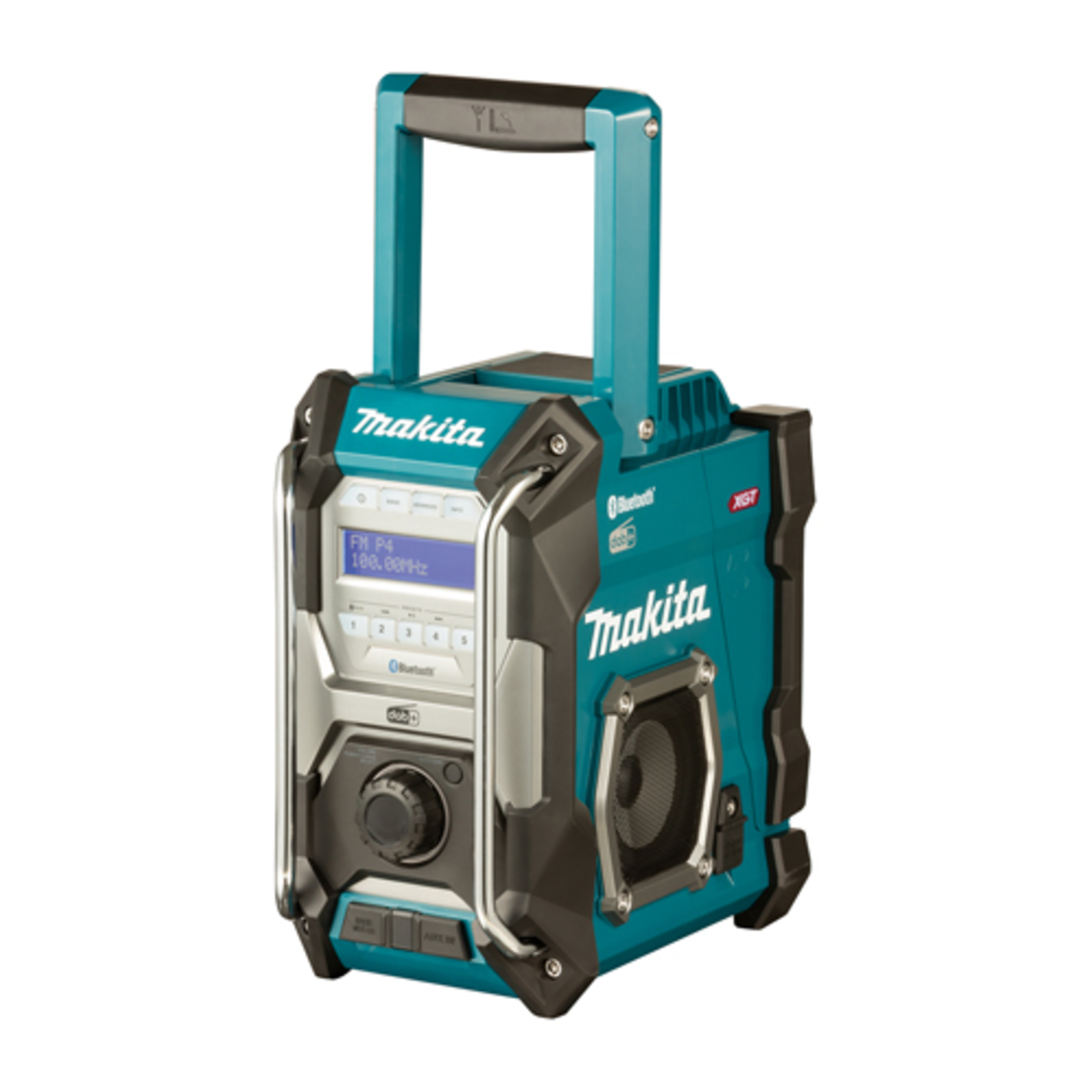 makita MR004GZ Construction Site Radio Blue Black