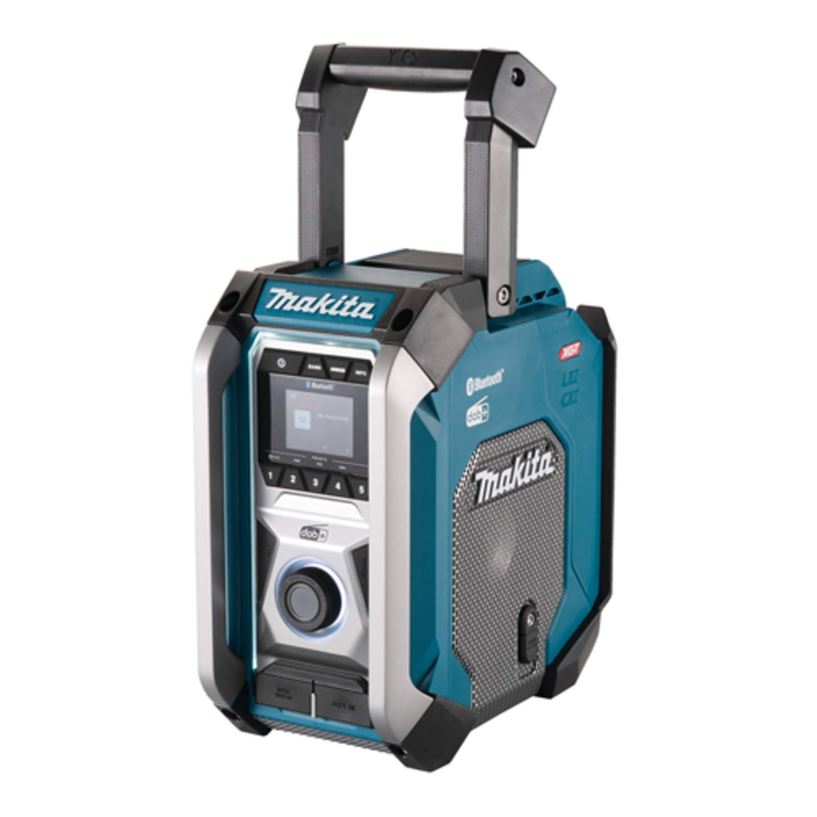 Makita MR007GZ Workstation Analogue And Digital DAB+ FM 87.5 108 MHz LCD Blue