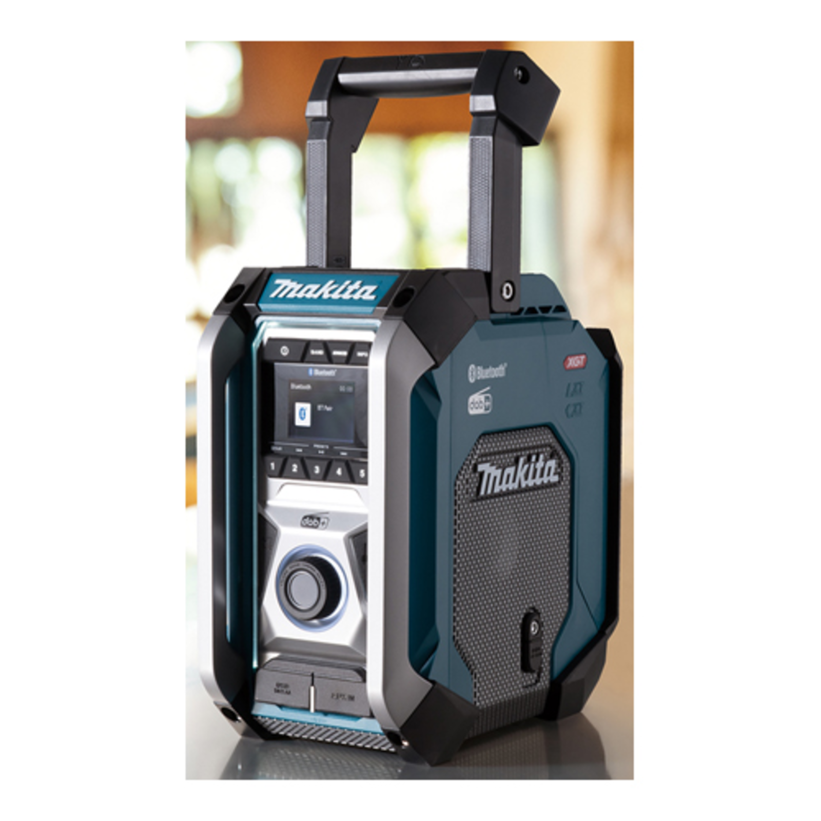 Makita MR007GZ Workstation Analogue And Digital DAB+ FM 87.5 108 MHz LCD Blue
