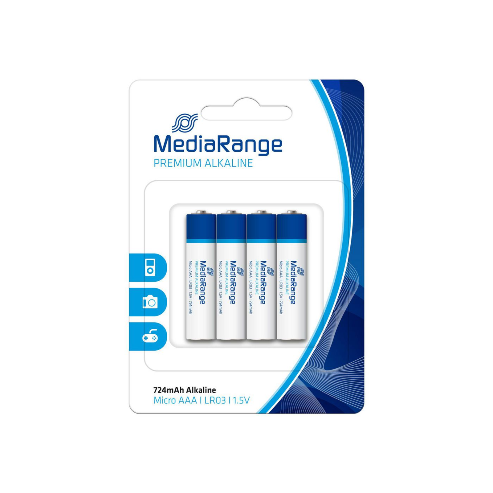 MEDIARANGE Premium Battery 4 X AAA Alkaline