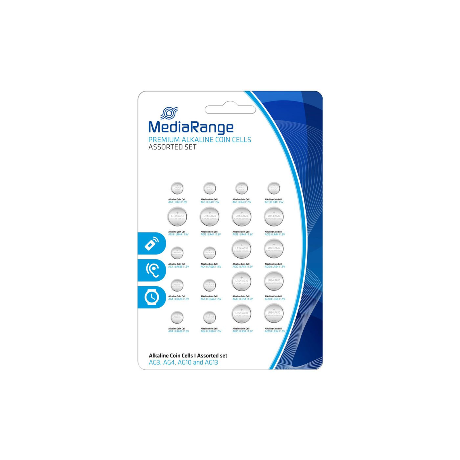 MEDIARANGE MRBAT119 Single-use Battery - PR48 Alkaline 1.5 V 20 Piece(s) 145 MAh