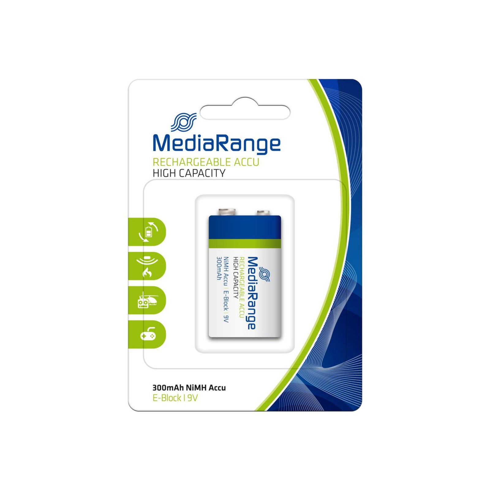 MEDIARANGE MRBAT124 Battery 6HR61 NiMH (rechargeable)