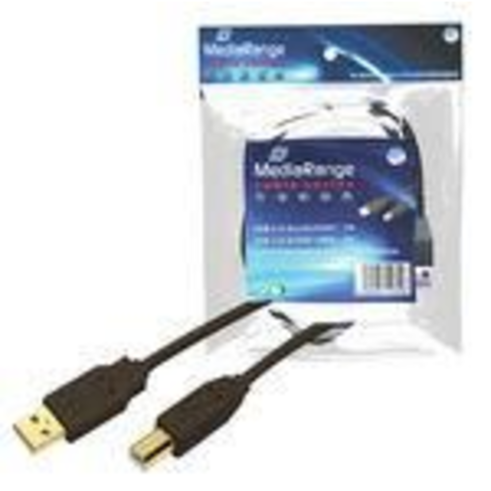 MEDIARANGE Printer Cable USB Cable USB (M)