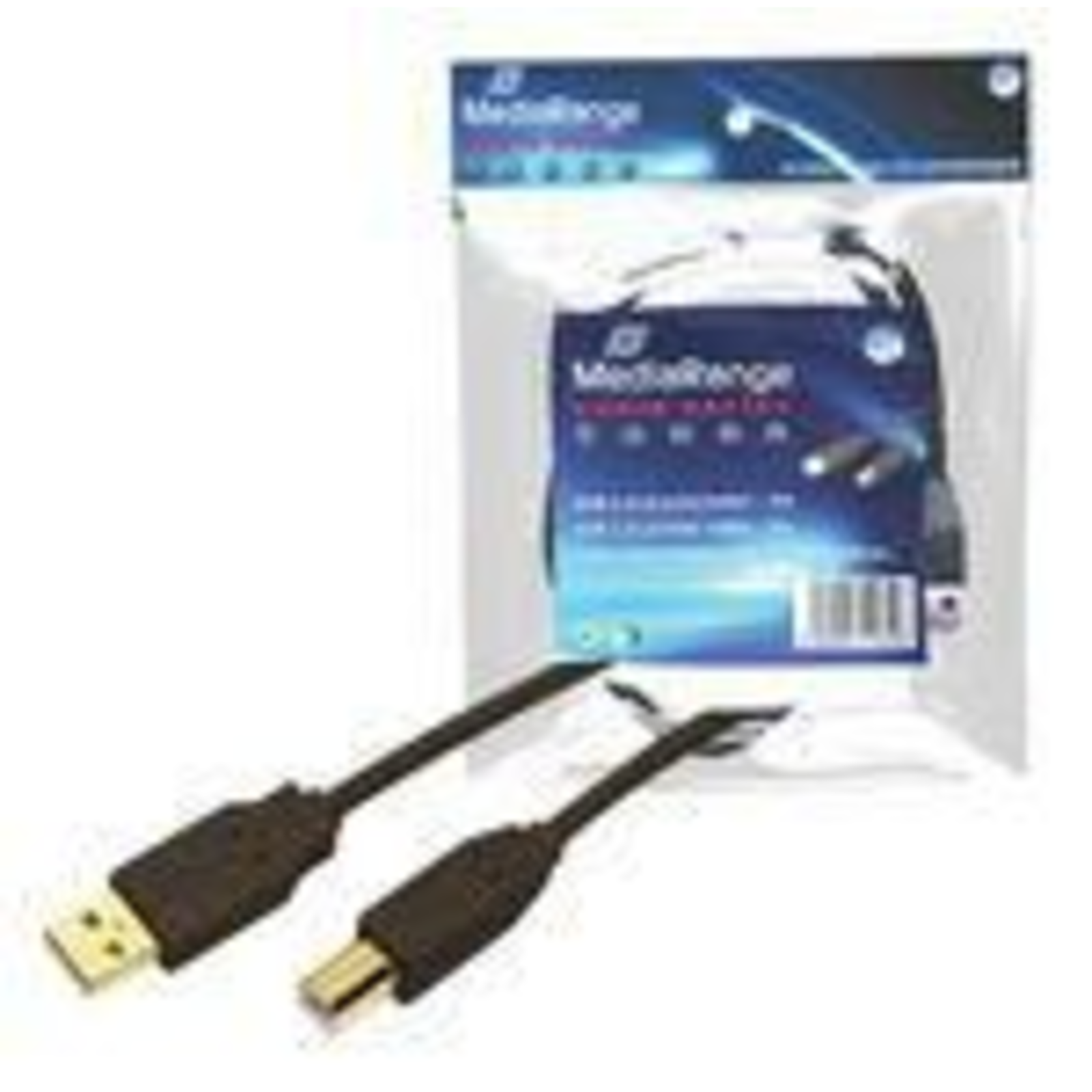 MEDIARANGE Printer Cable USB Cable USB (M)