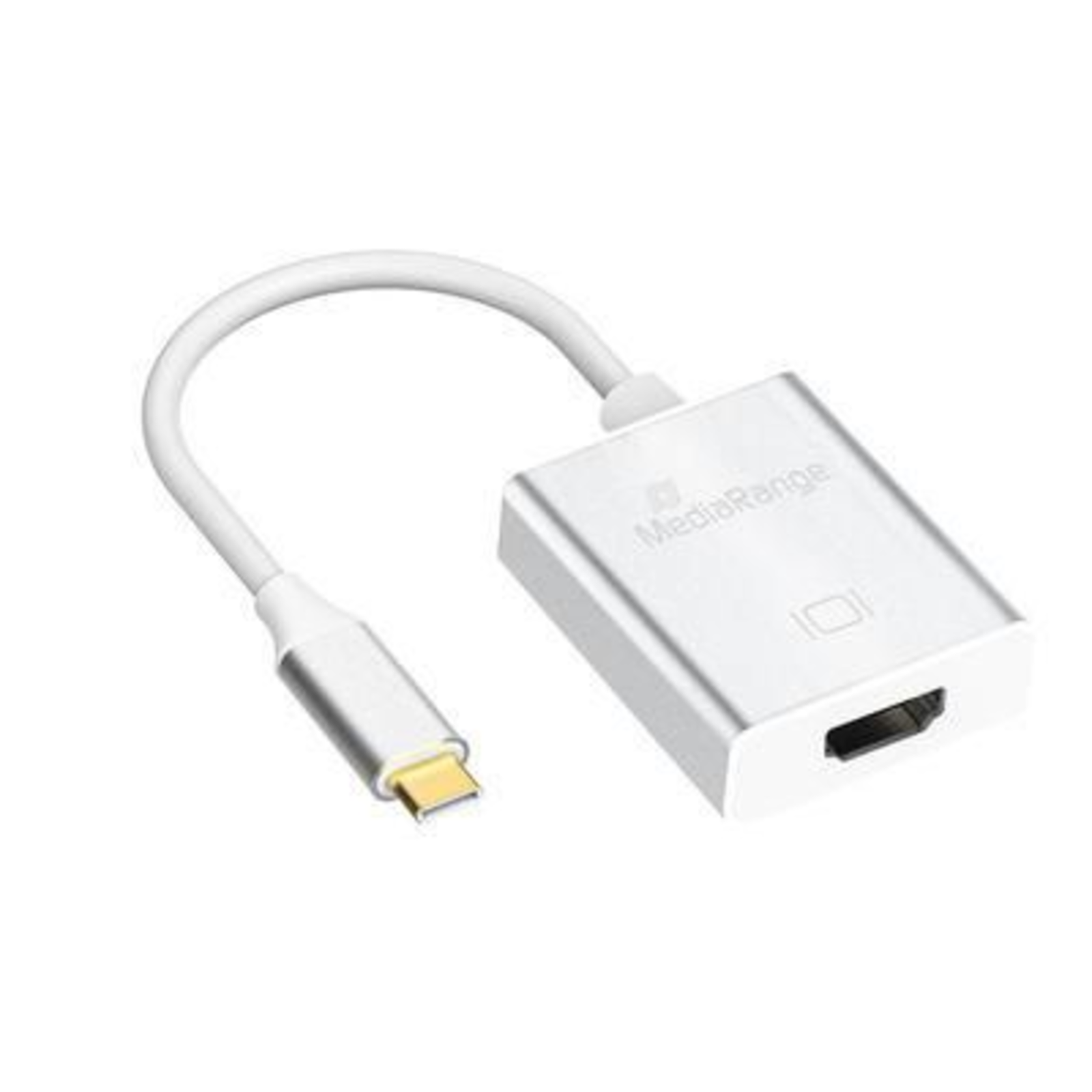 MEDIARANGE USB Type-C 3.1 to HDMI Converter Silver Digital/Data