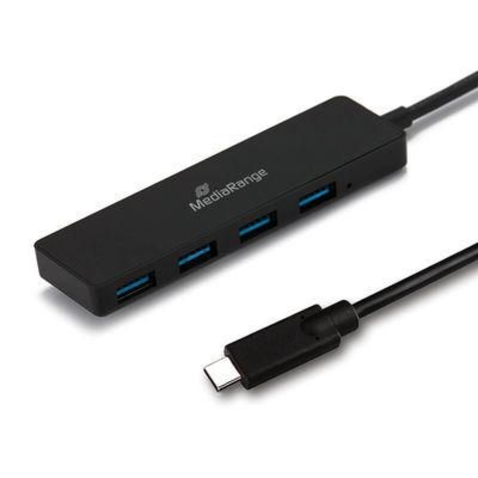 MEDIARANGE USB 3.2 Gen 1 3.1 Type-C Type-A 5000 Mbit/s Black 0.1 M 5 V