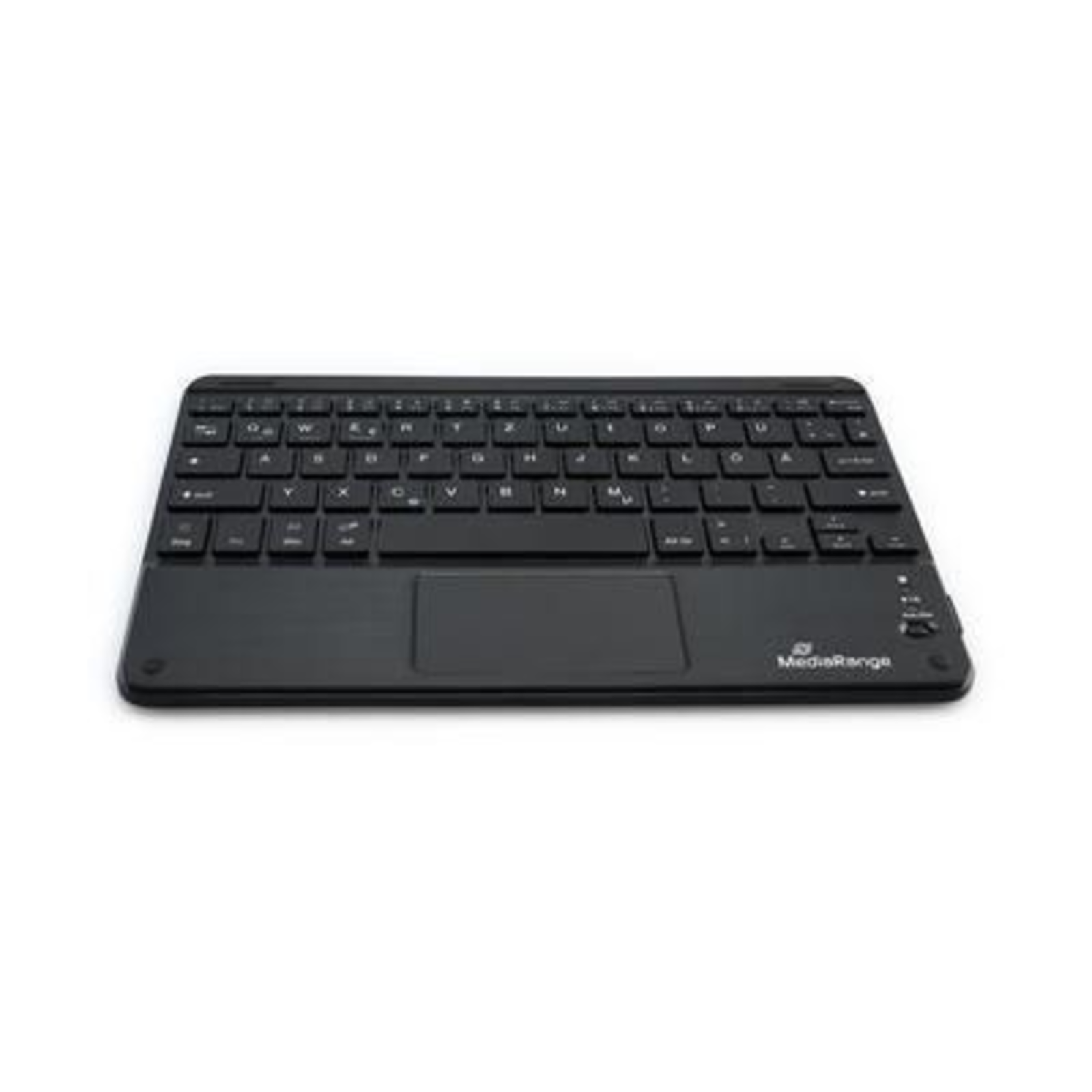 MediaRange Keyboard Wireless 64 Keys Touchpad DE Black