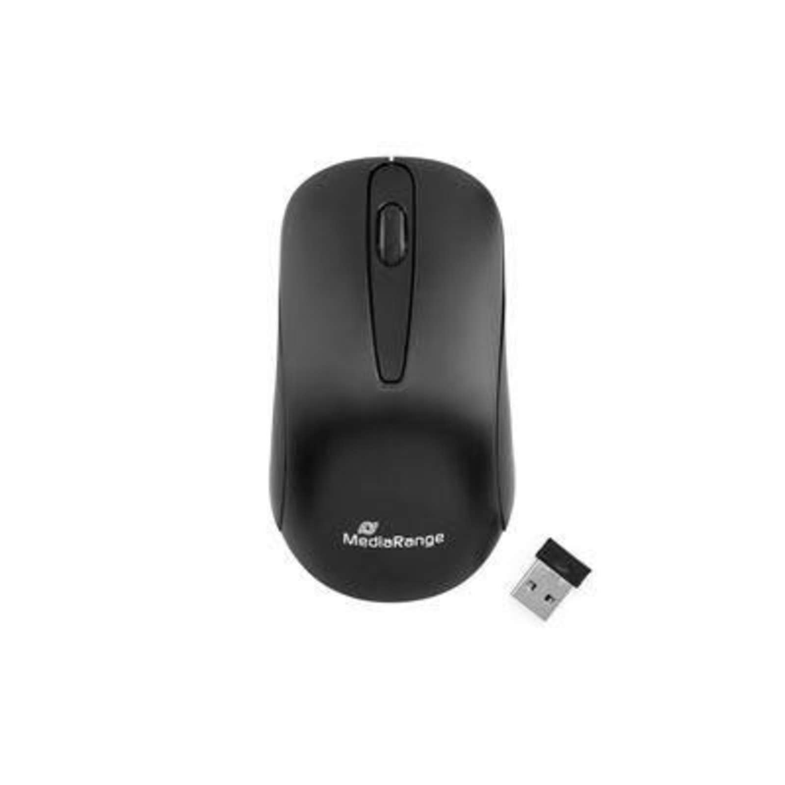 MEDIARANGE MROS209 Mouse Optical 3 Buttons Wireless 2.4 GHz Wireless Receiver (USB)