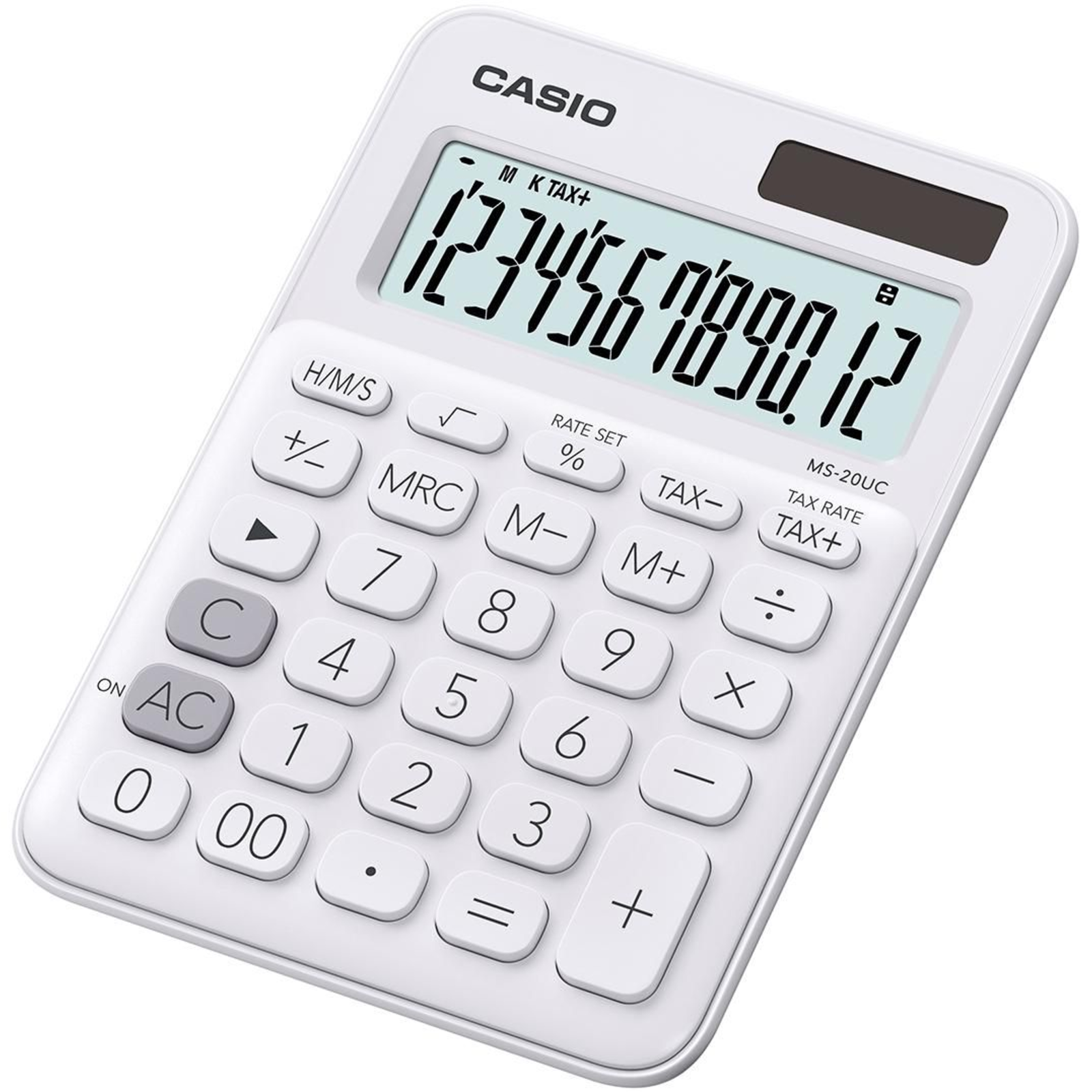 Casio MS-20UC-WE White Calculator