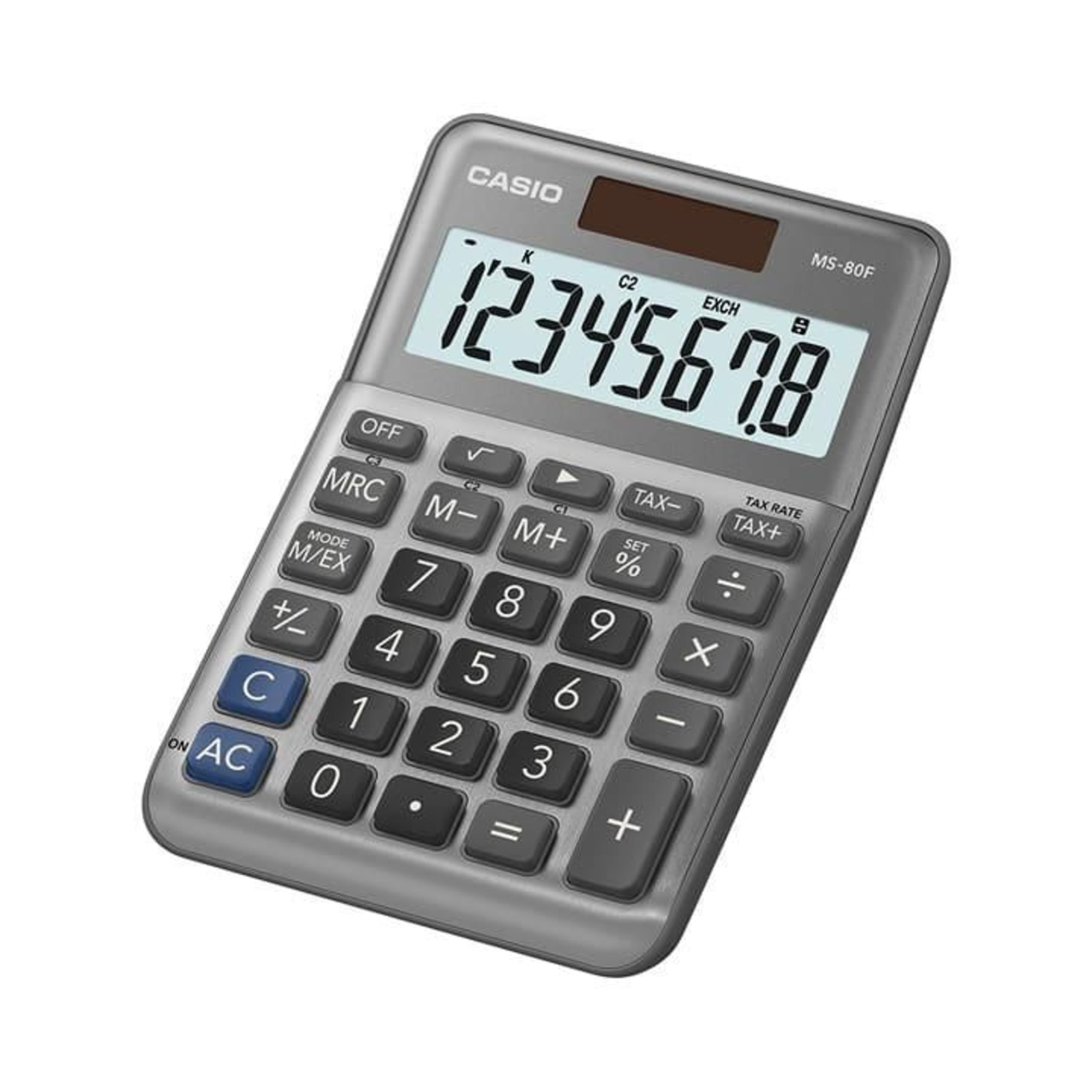 CASIO Desktop Calculator MS-80F Gray