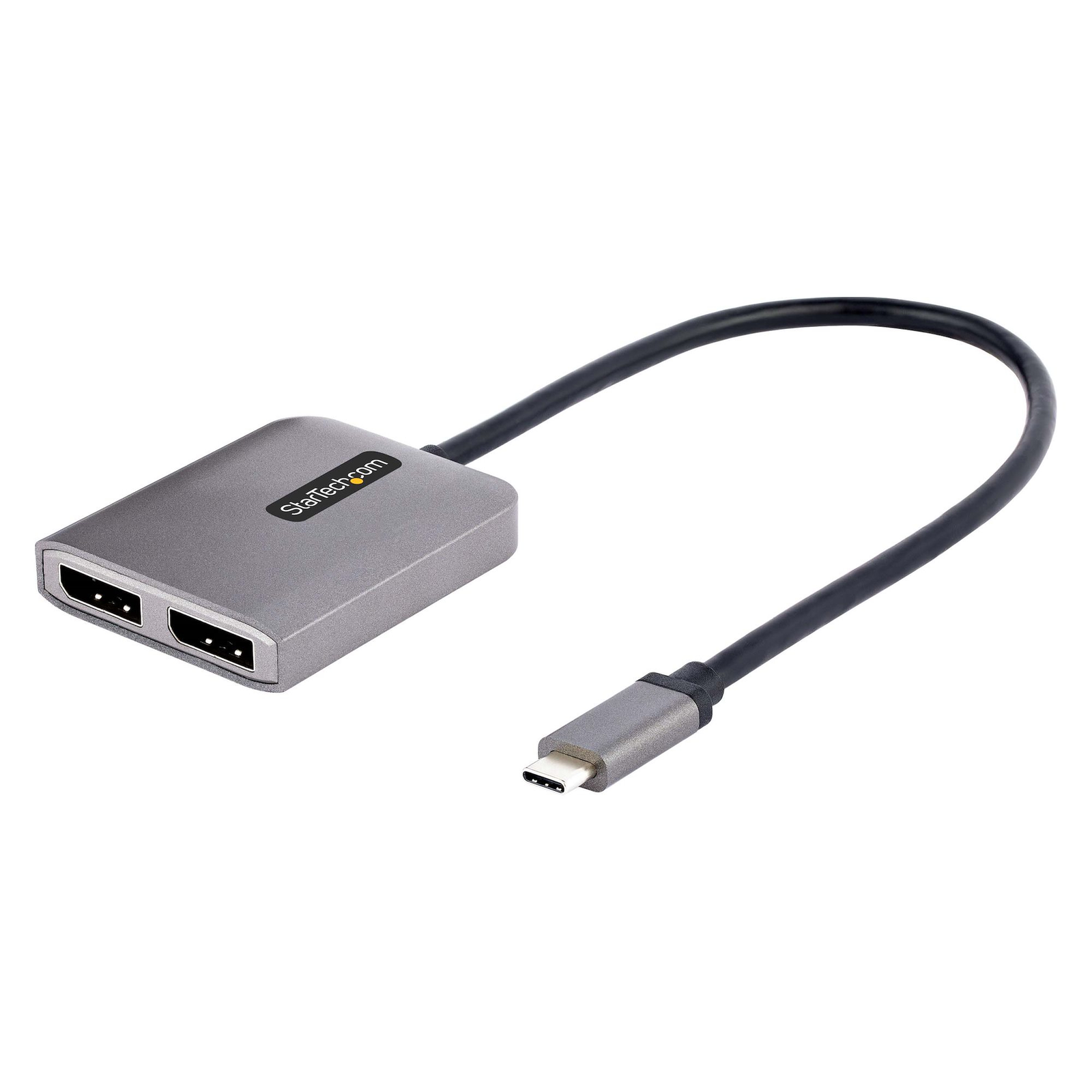 StarTech.com USB-C to Dual DisplayPort 1.4 Adapter USB-C Multi-Monitor MST Hub Dual 5K 60Hz DP