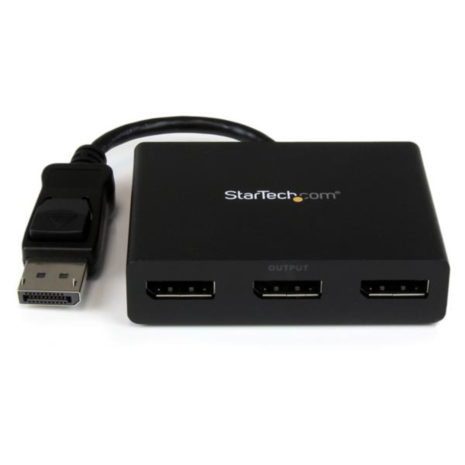 StarTech.com 3-Port Multi-Monitor DisplayPort Adapter DP to 3x DisplayPort 1.2 Splitter Dual 4K