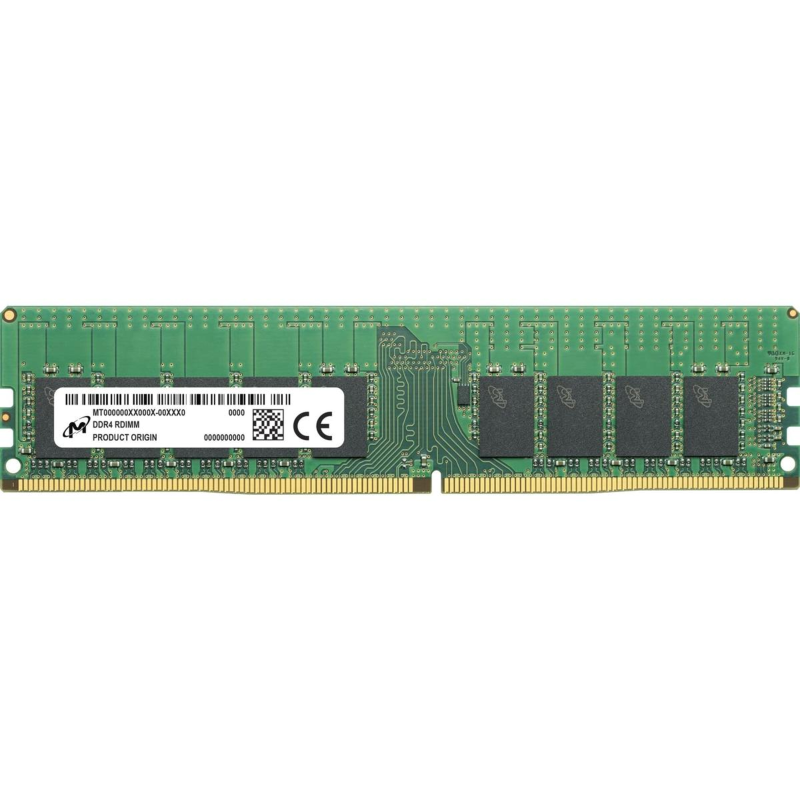 Micron ECC UDIMM DDR4 16GB 1Rx8 3200MHz PC4-25600 MTA9ASF2G72AZ-3G2R
