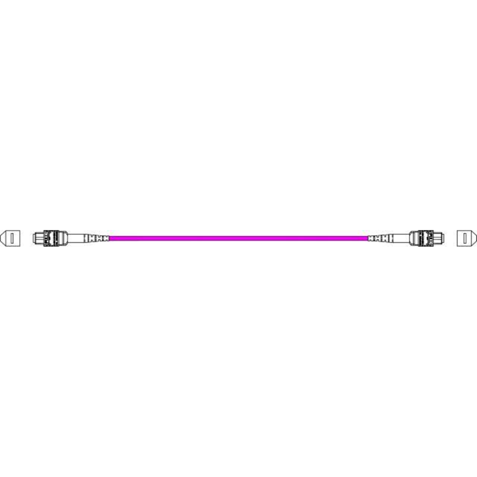 EFB Elektronik MTPF24MTPFOM4-15-A 15 M OM4 MTP MTP