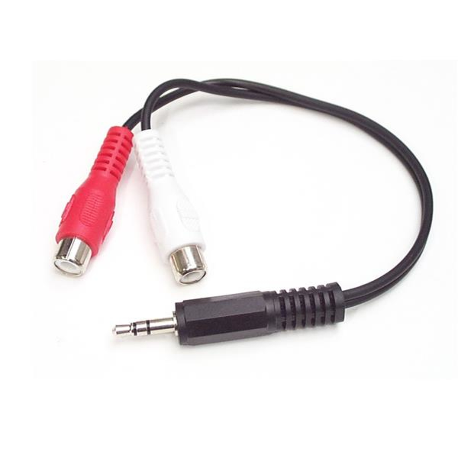 StarTech.com 15 Cm Audio Cable 3.5 Mm Jack to 2x RCA (plug/socket)
