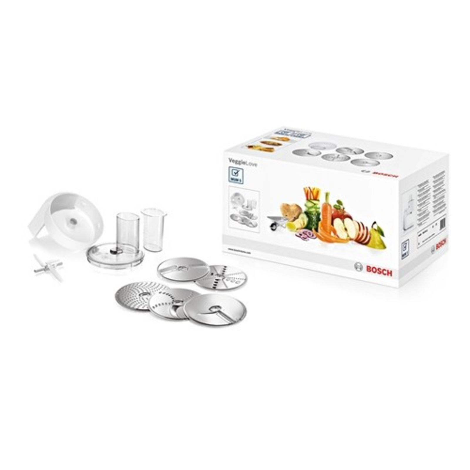 Bosch Food Processor Accessories Lifestyle Set VeggieLove